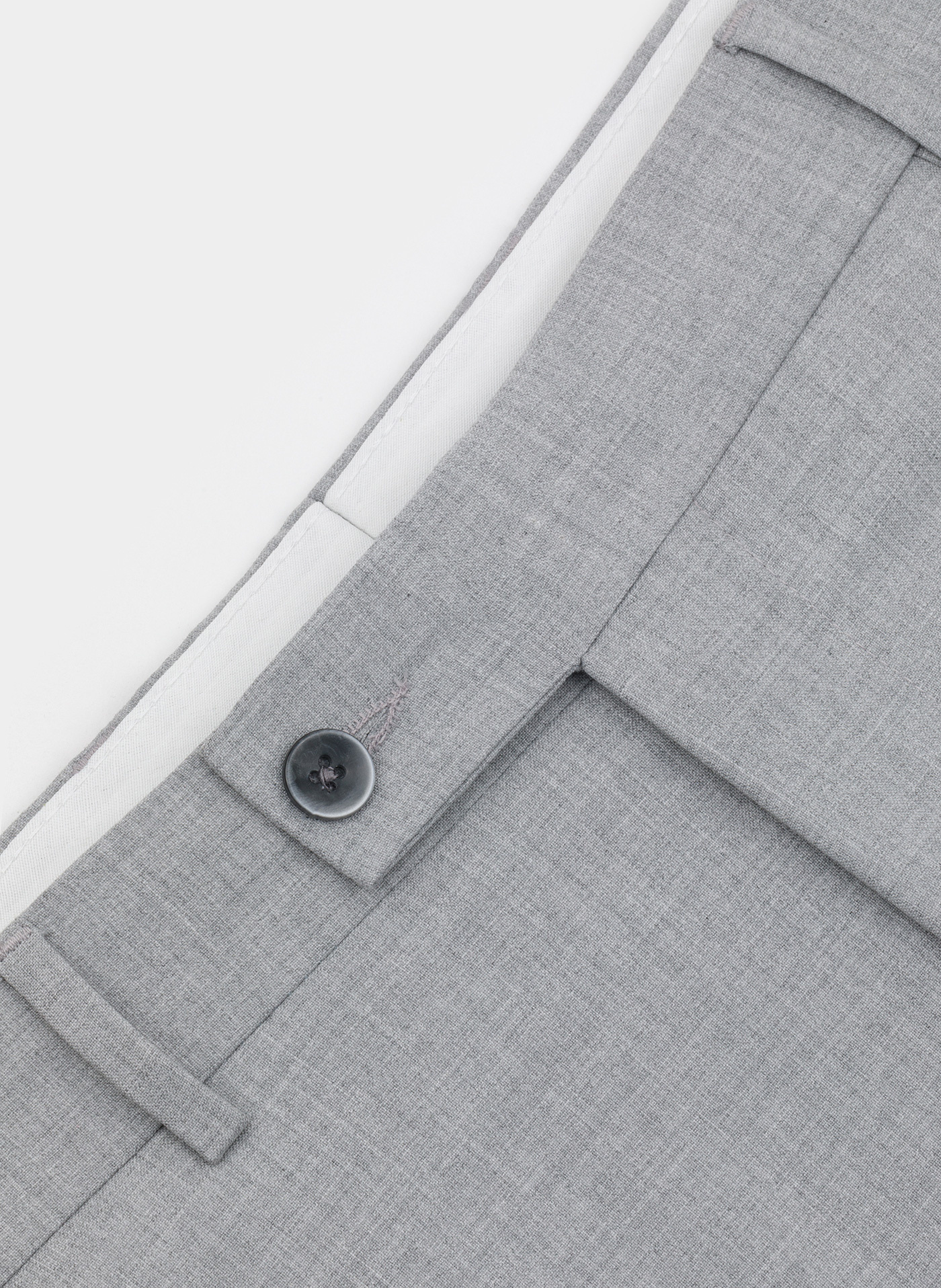 Szare spodnie garniturowe P22SF-6G-006-S-S - Pako Lorente