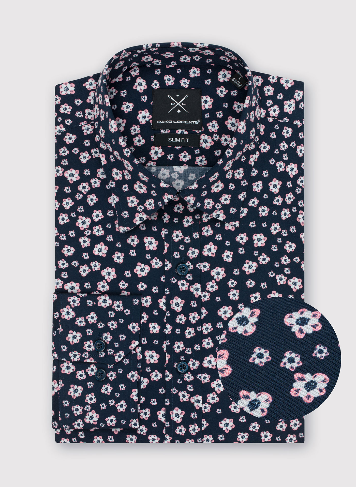 Koszula męska P22WF-1X-026-G-S - Pako Lorente