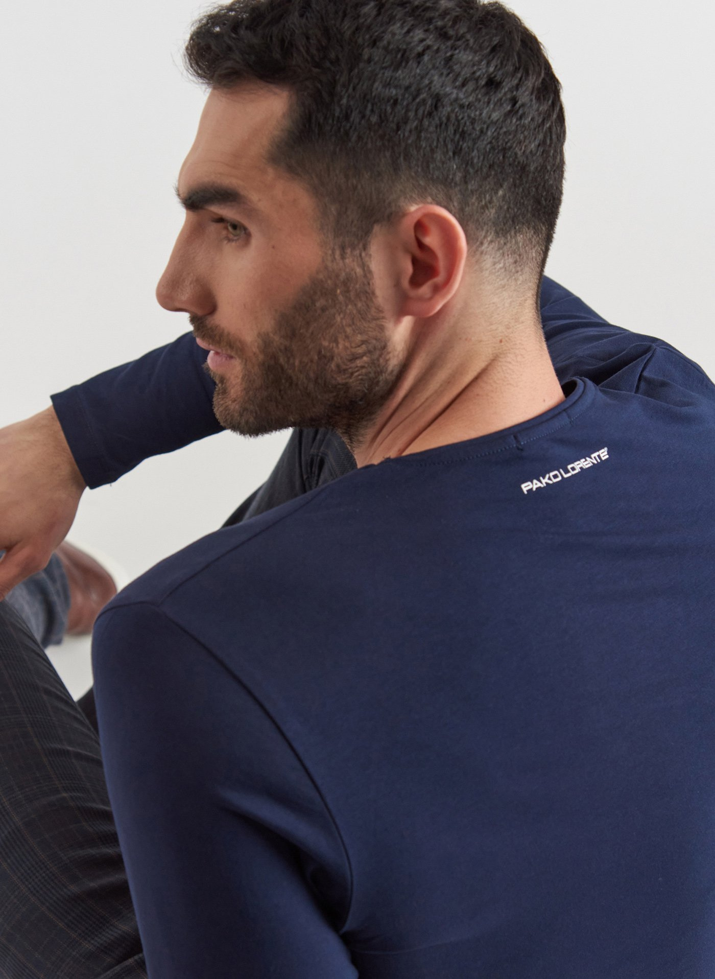 T-shirt męski DIEGO P000B-TL-006-G - Pako Lorente