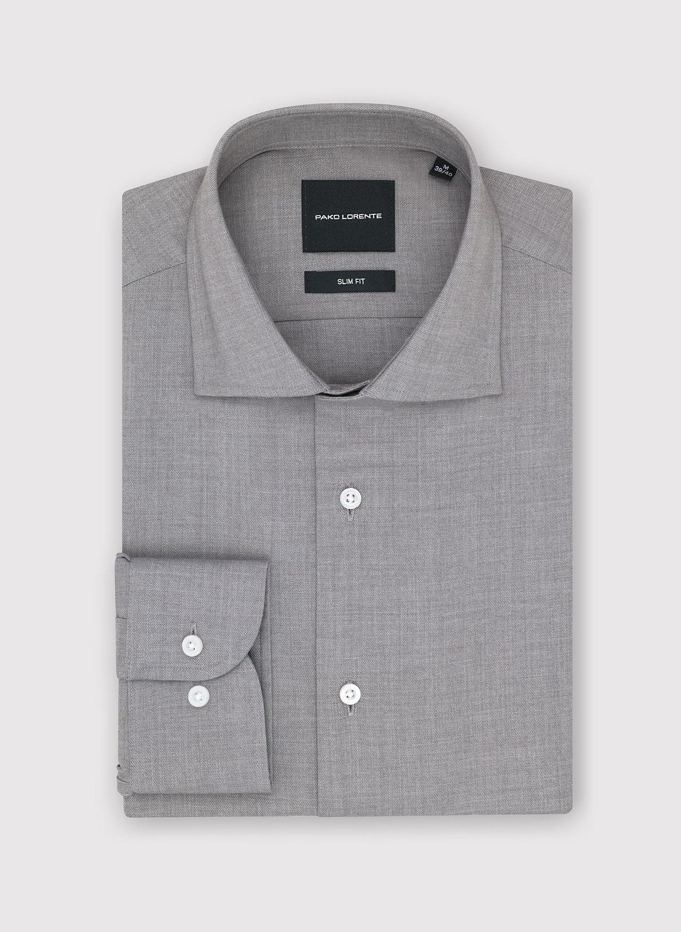 Szara koszula męska - Pako Lorente