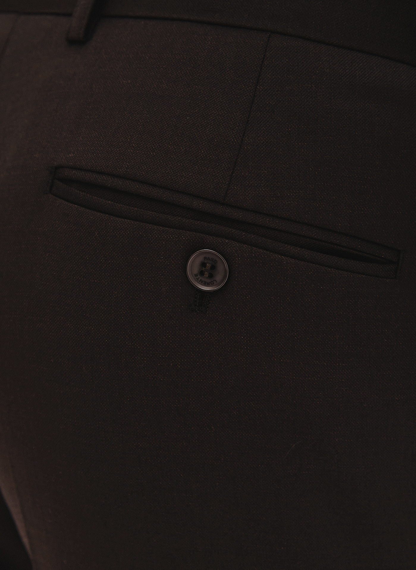 Brązowe spodnie garniturowe - Pako Lorente