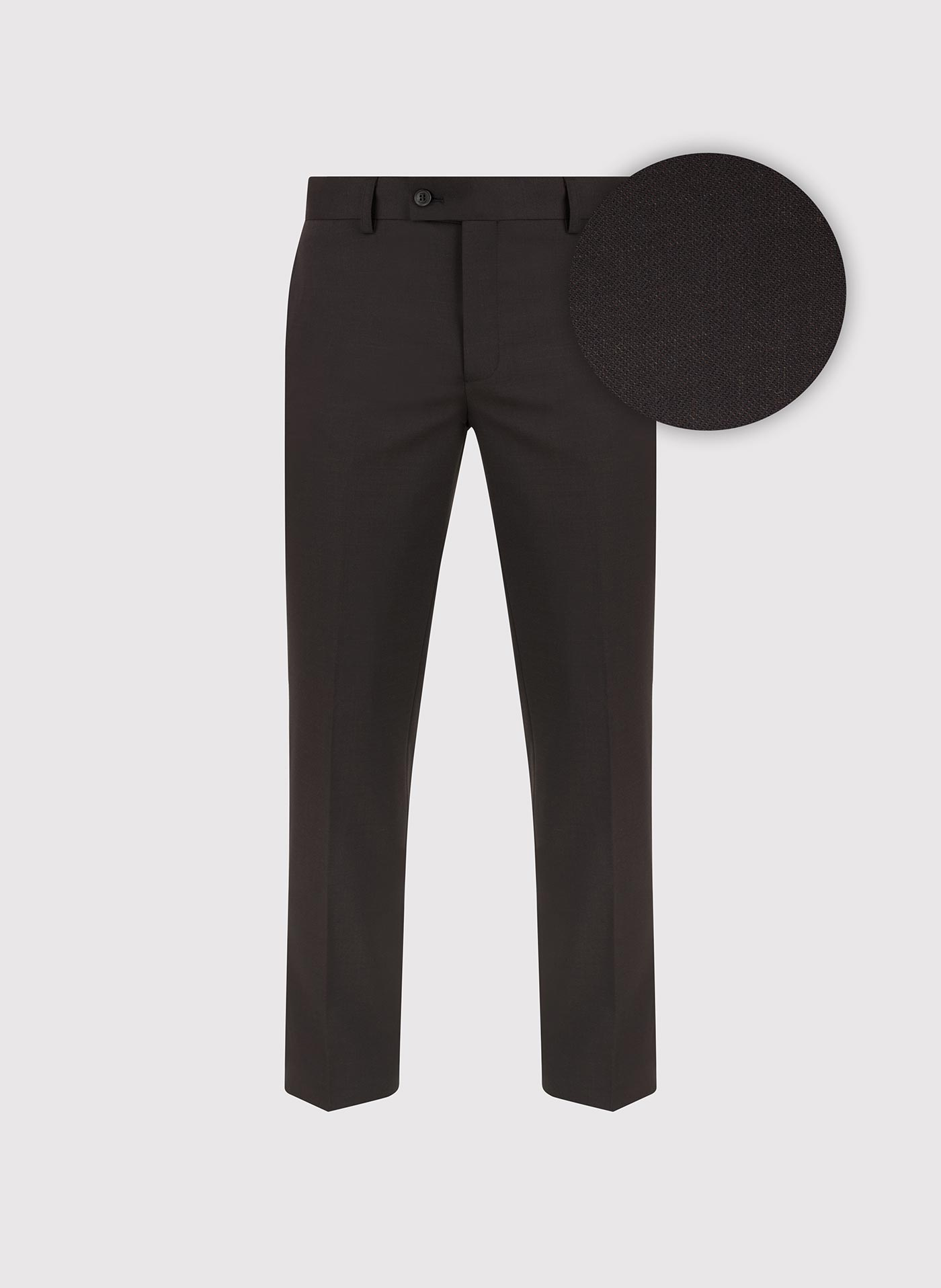 Brązowe spodnie garniturowe - Pako Lorente