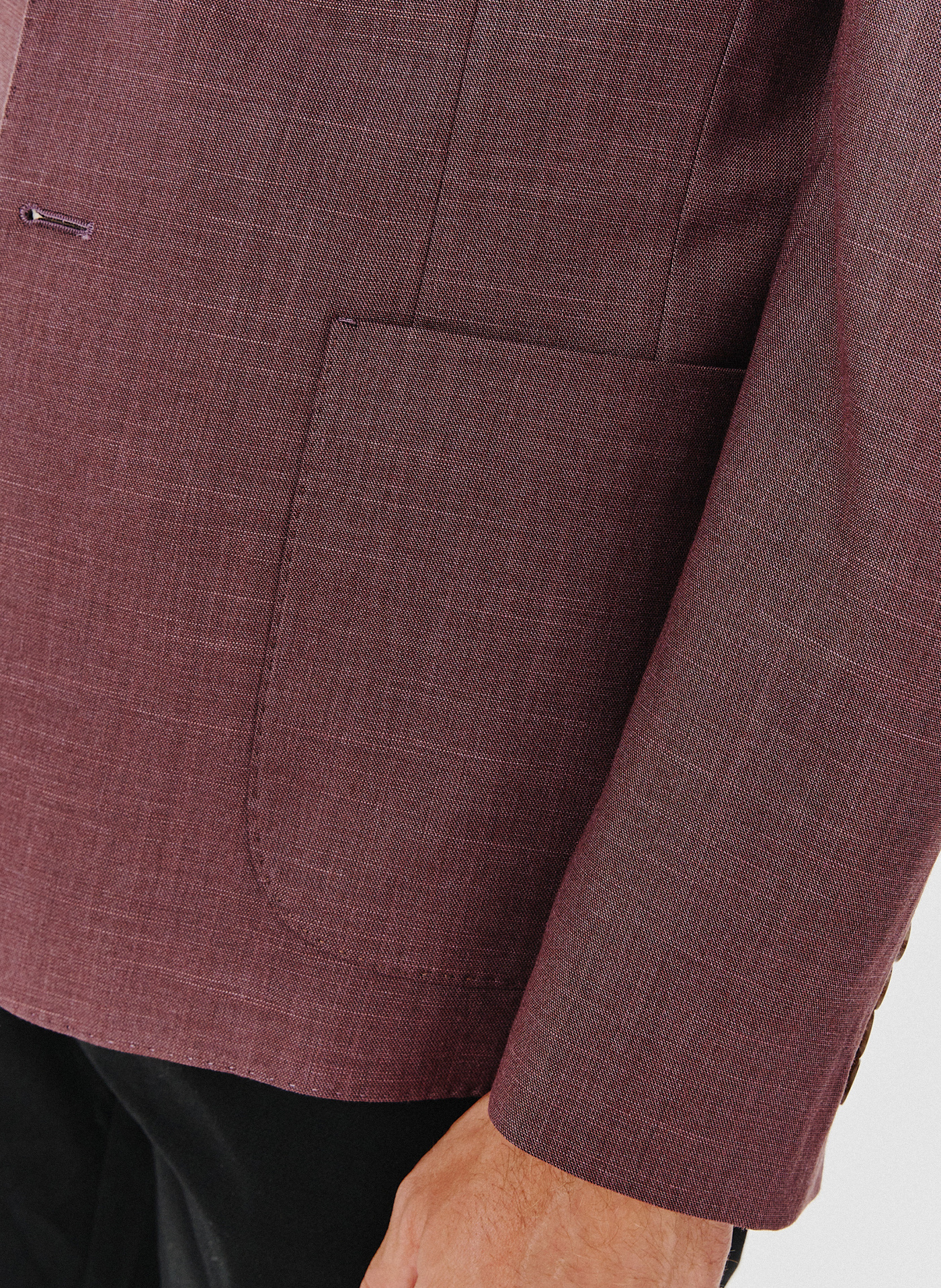 Casualowa gładka marynarka męska - Pako Lorente