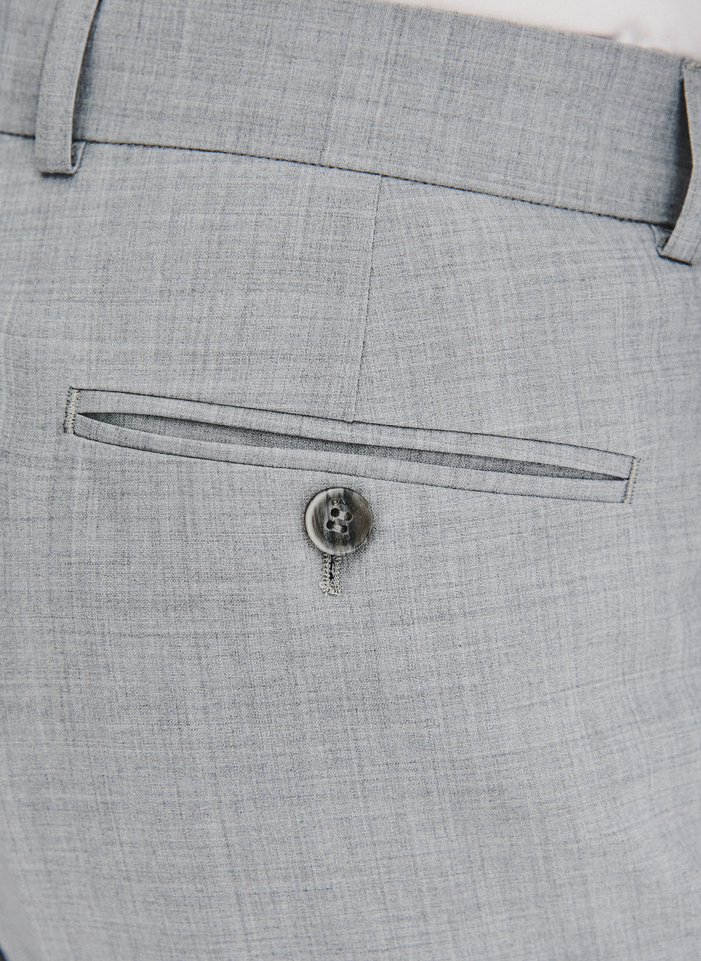 PAKO LORENTE - Gładki szary garnitur męski - Pako Lorente