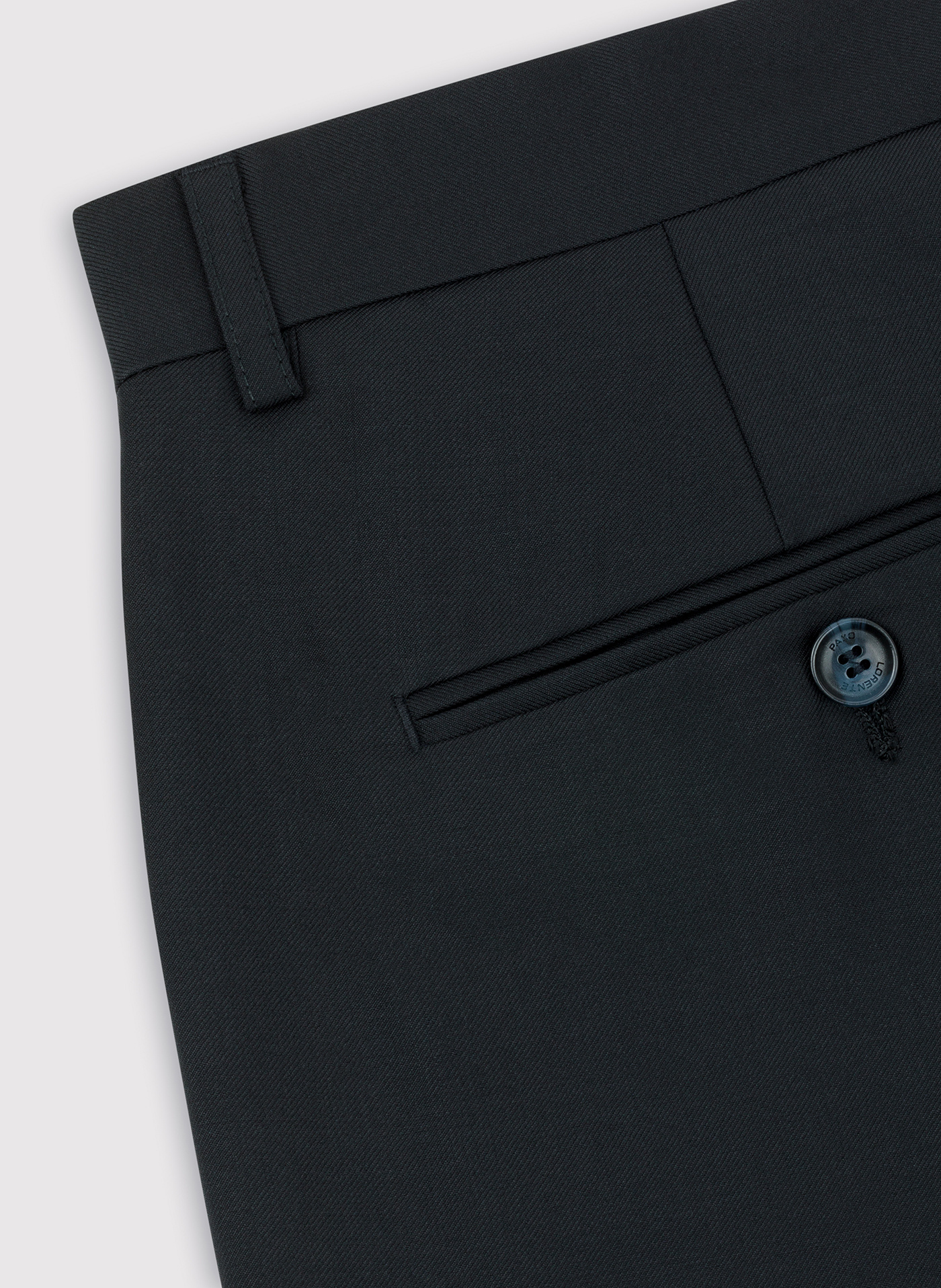 Czarne spodnie smokingowe - Pako Lorente