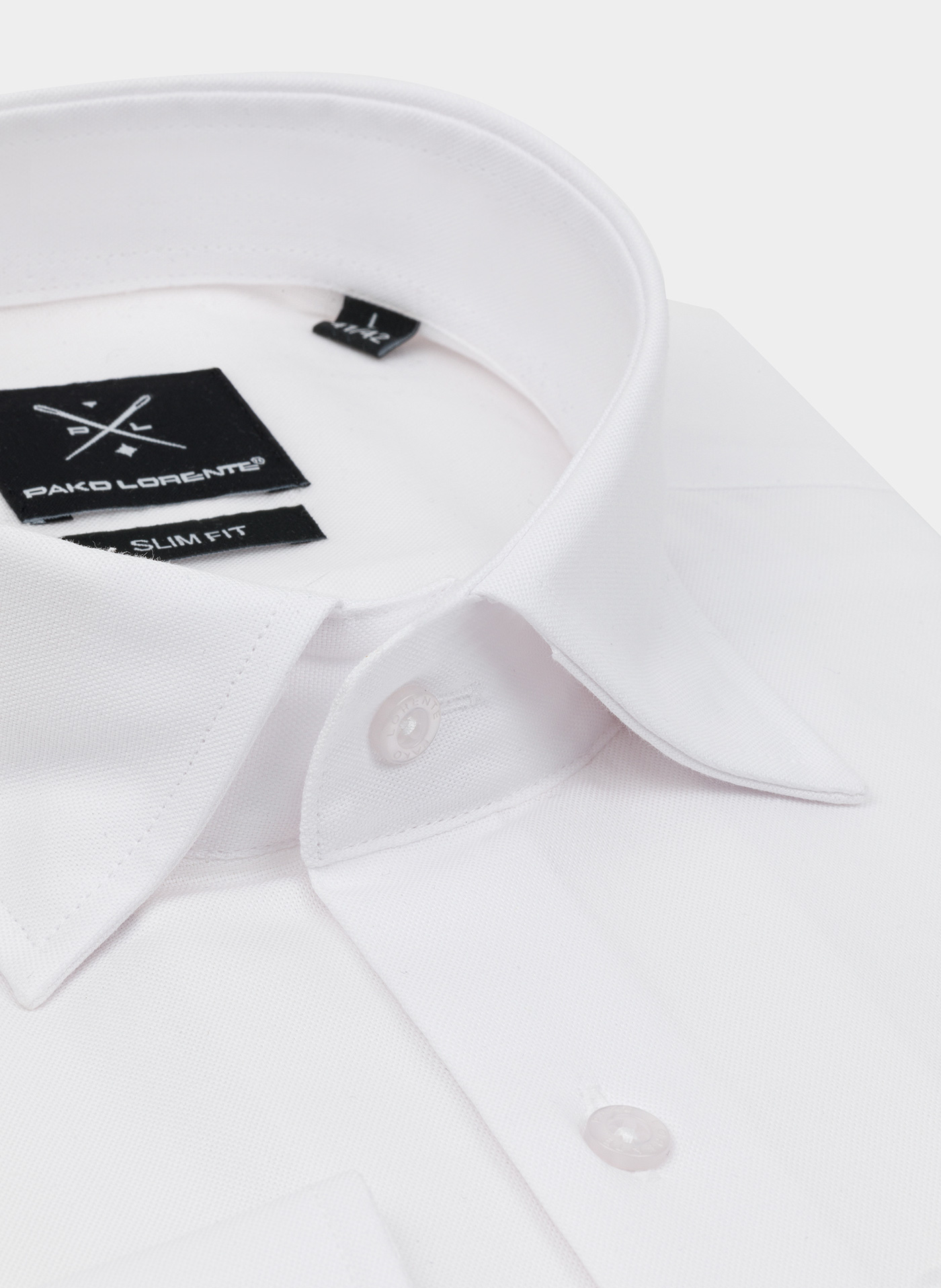 Koszula męska w kolorze białym P000B-1X-051-B-S - Pako Lorente