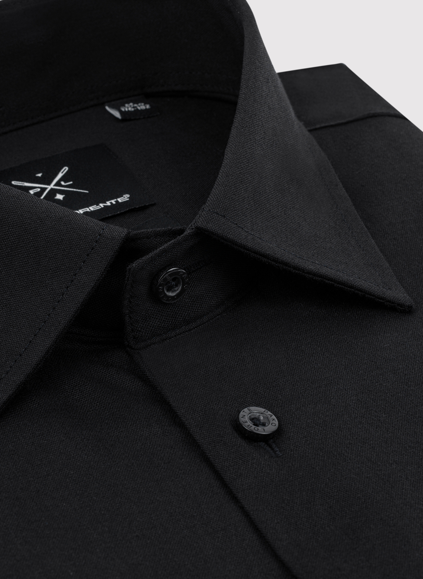 Czarna koszula męska - Pako Lorente