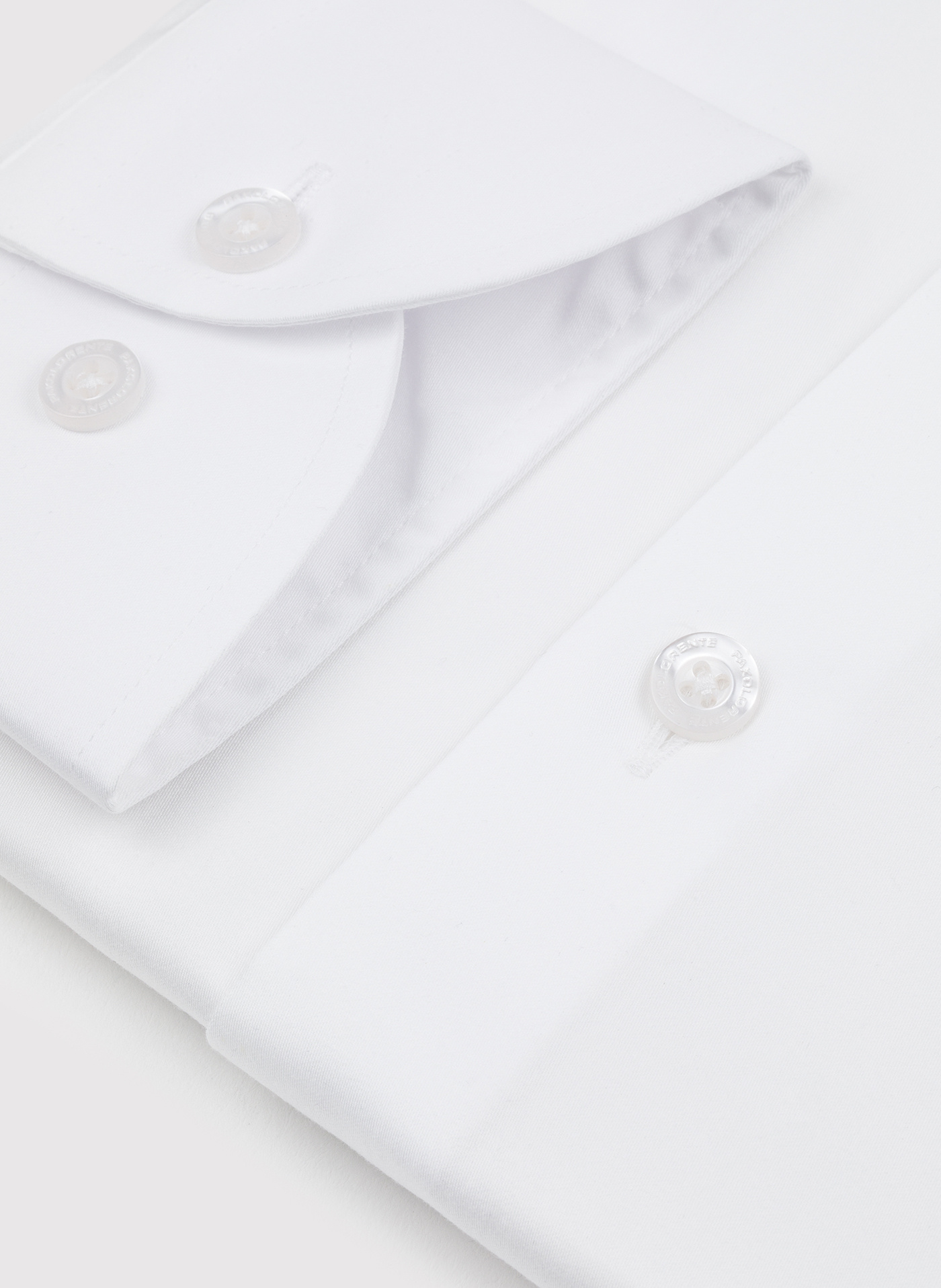 Biała koszula męska z kontrastowym wykończeniem - Pako Lorente