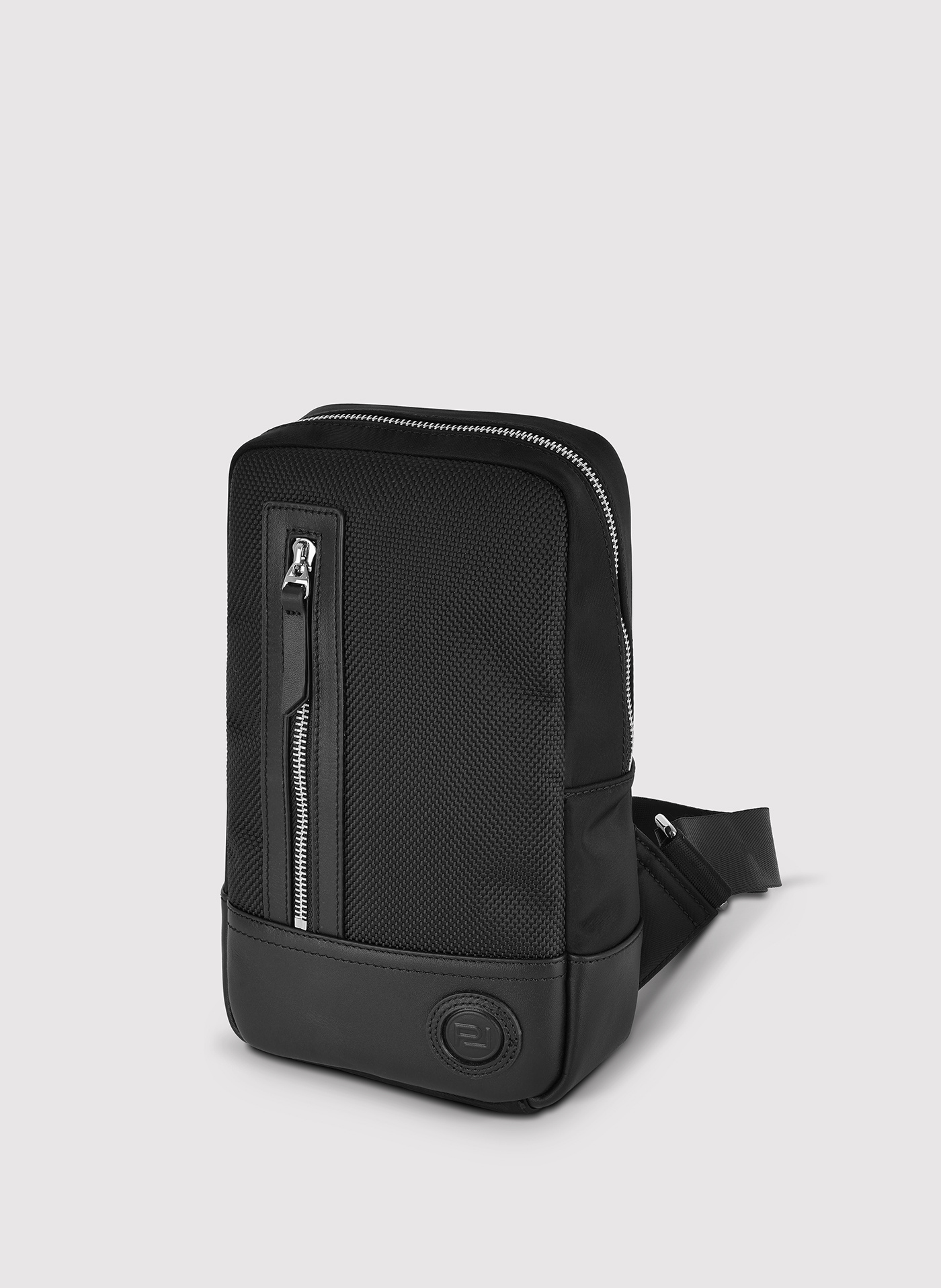 Czarna torba saszetka na ramię - Pako Lorente