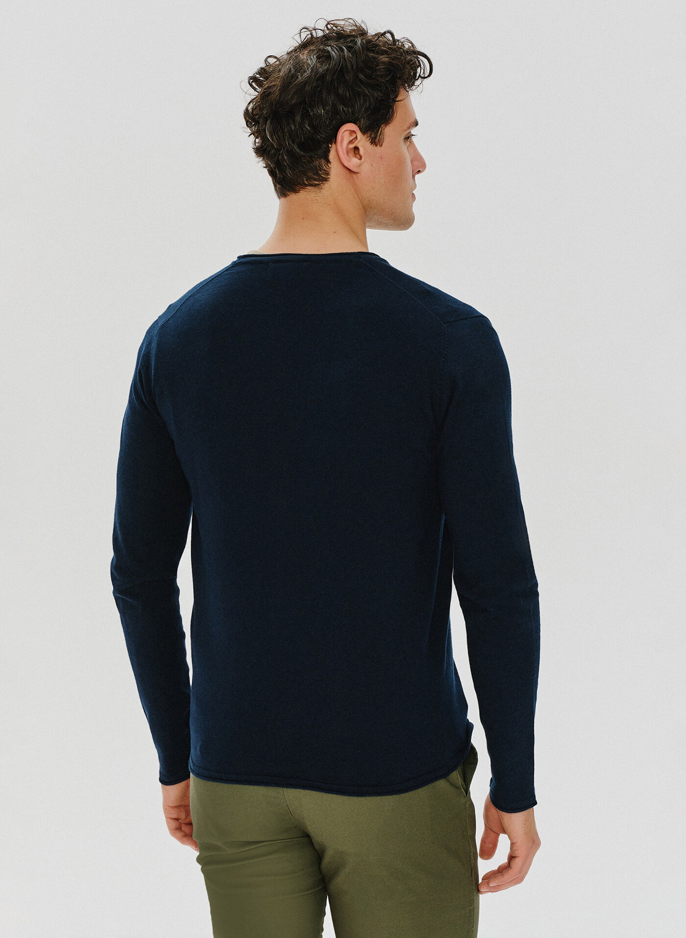 Granatowy kardigan męski P24SF-2X-004-G-0 - Pako Lorente - Pako Lorente