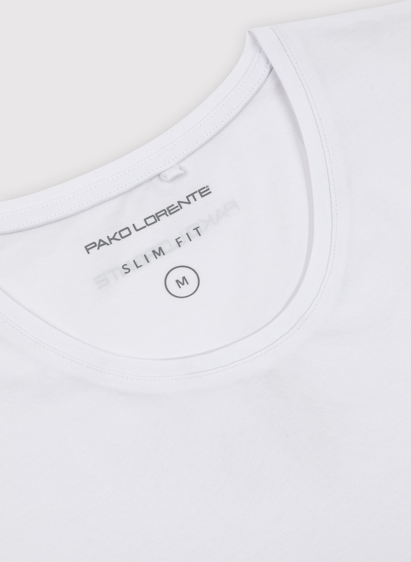 Longsleeve męski w kolorze białym - Pako Lorente