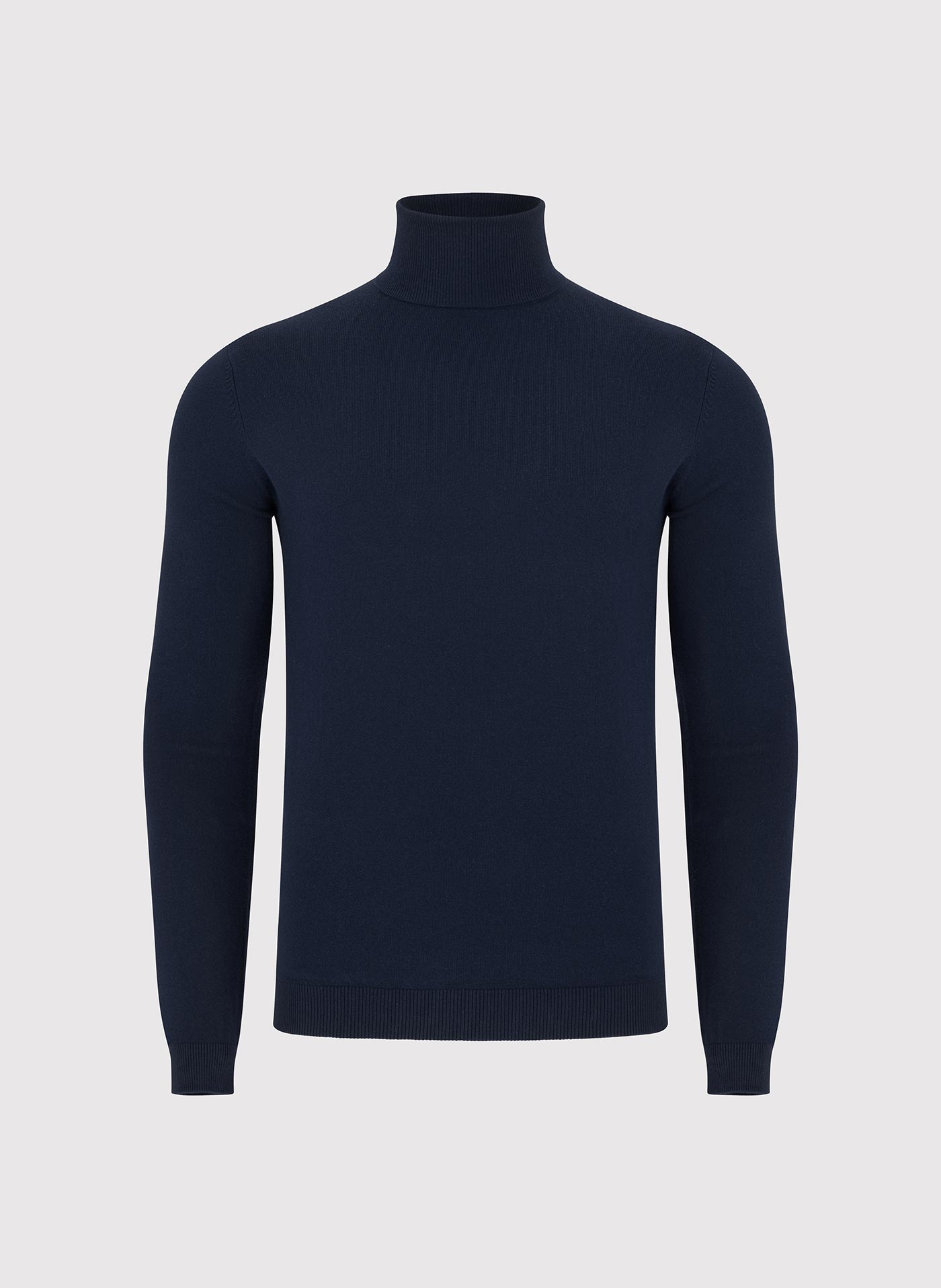 PAKO LORENTE - Granatowy gładki golf męski - Pako Lorente