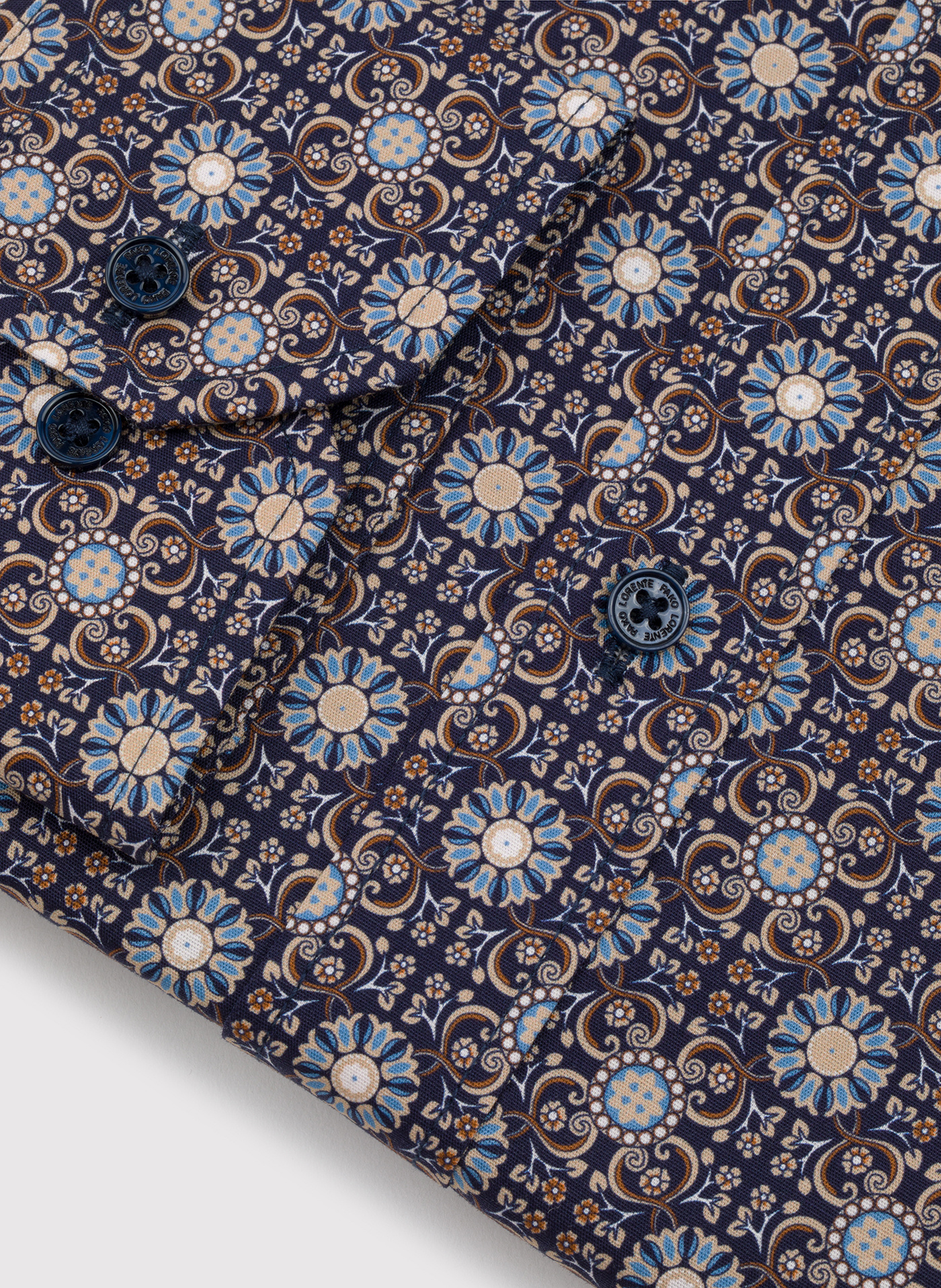 Koszula męska we wzór geometryczny - Pako Lorente