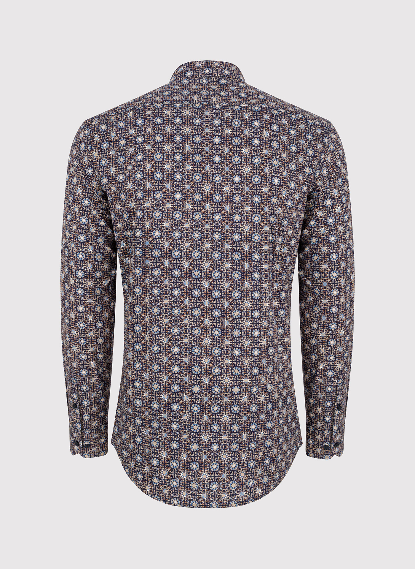 Koszula męska we wzór geometryczny - Pako Lorente