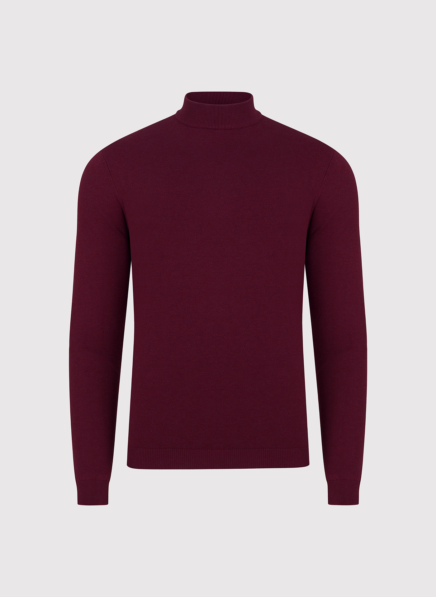 PAKO LORENTE - Półgolf męski w bordowym kolorze - Pako Lorente