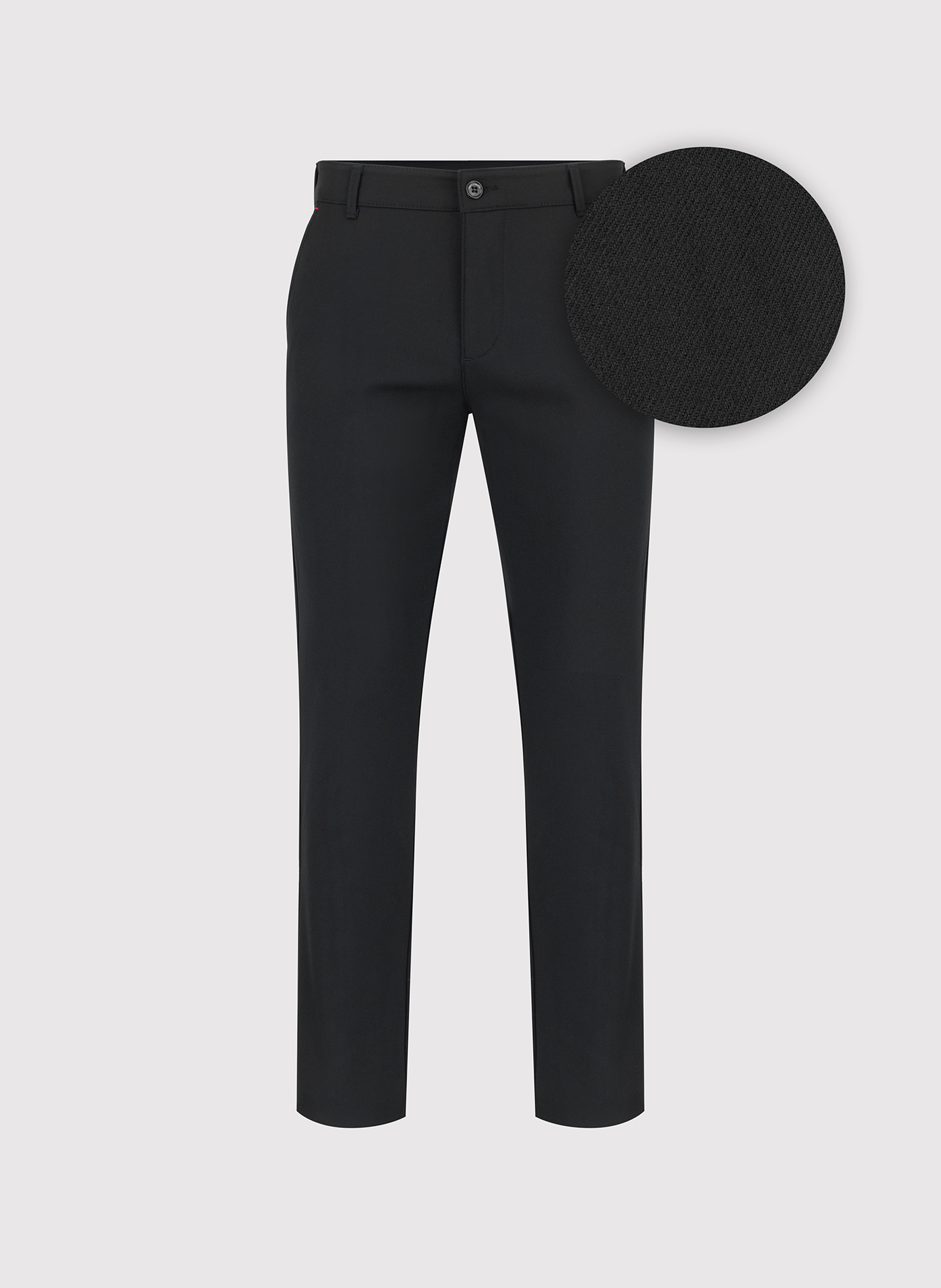 PAKO LORENTE - Czarne spodnie męskie - Pako Lorente