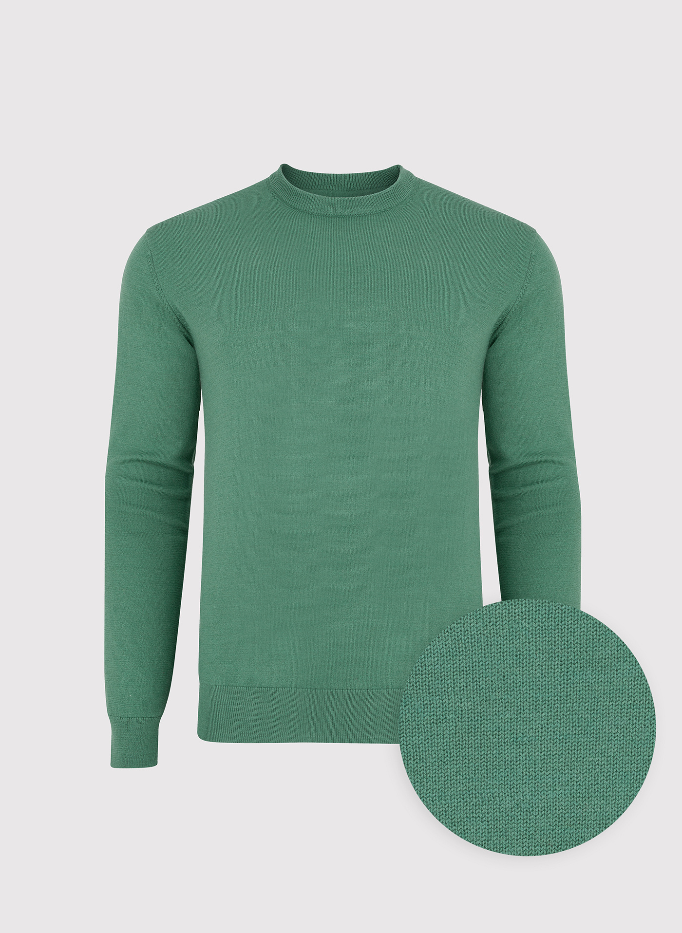 Zielony męski sweter - Pako Lorente