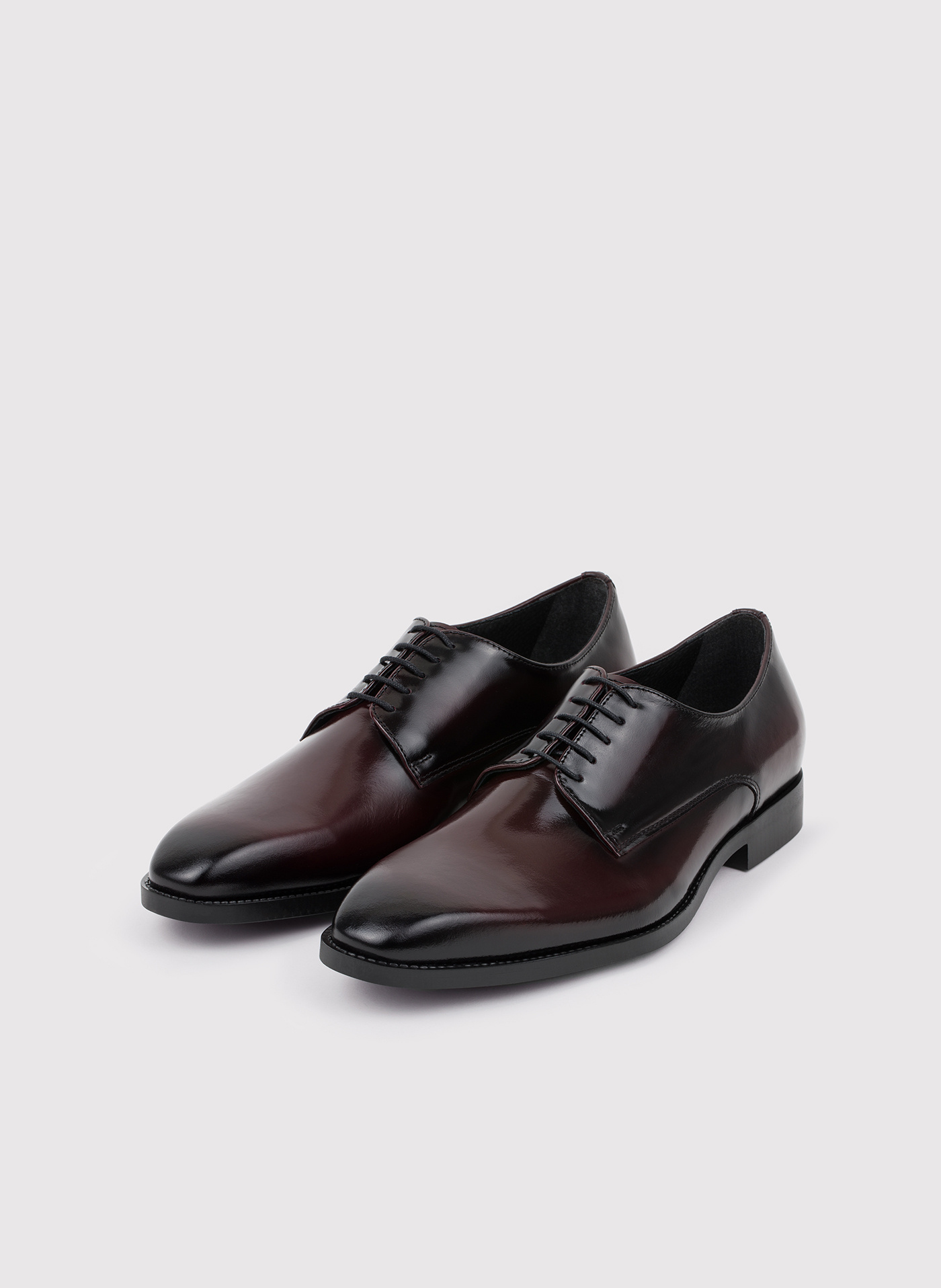 Eleganckie obuwie męskie w kolorze bordowym - Pako Lorente