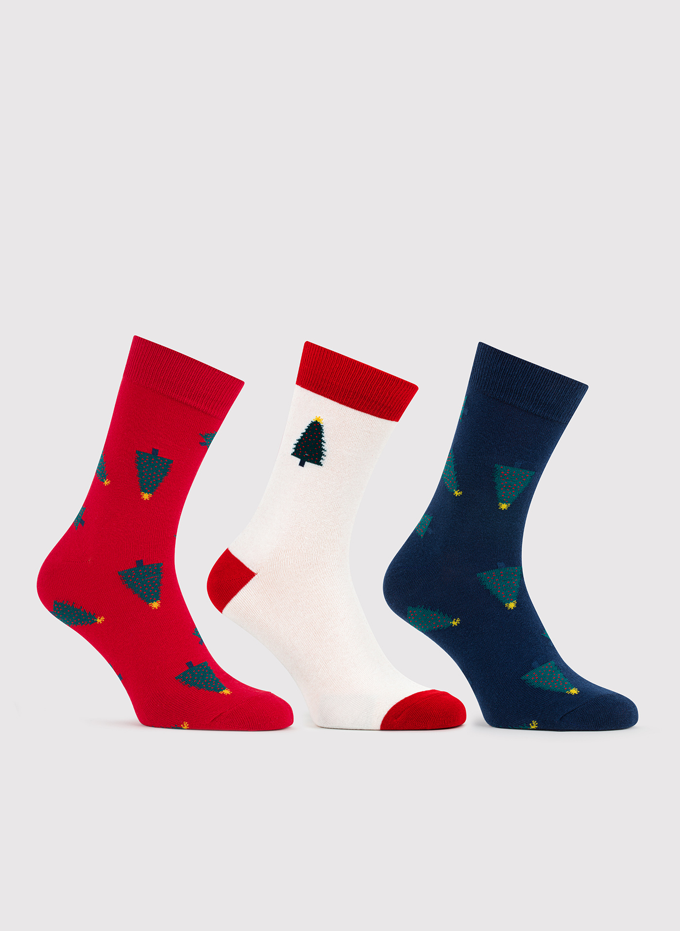 Zestaw skarpet w świąteczne wzory - Pako Lorente