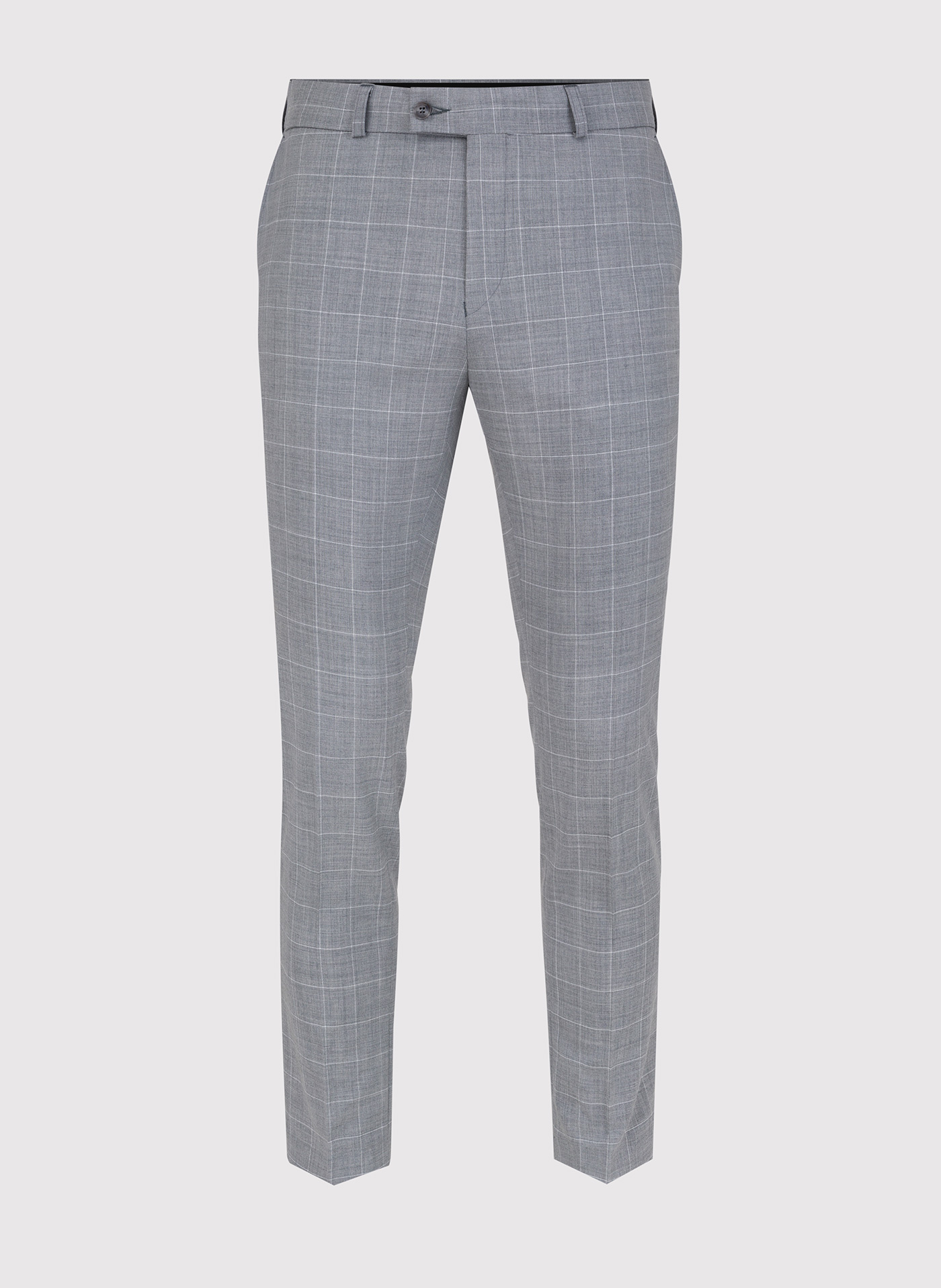 Szare spodnie garniturowe z wełną - Pako Lorente