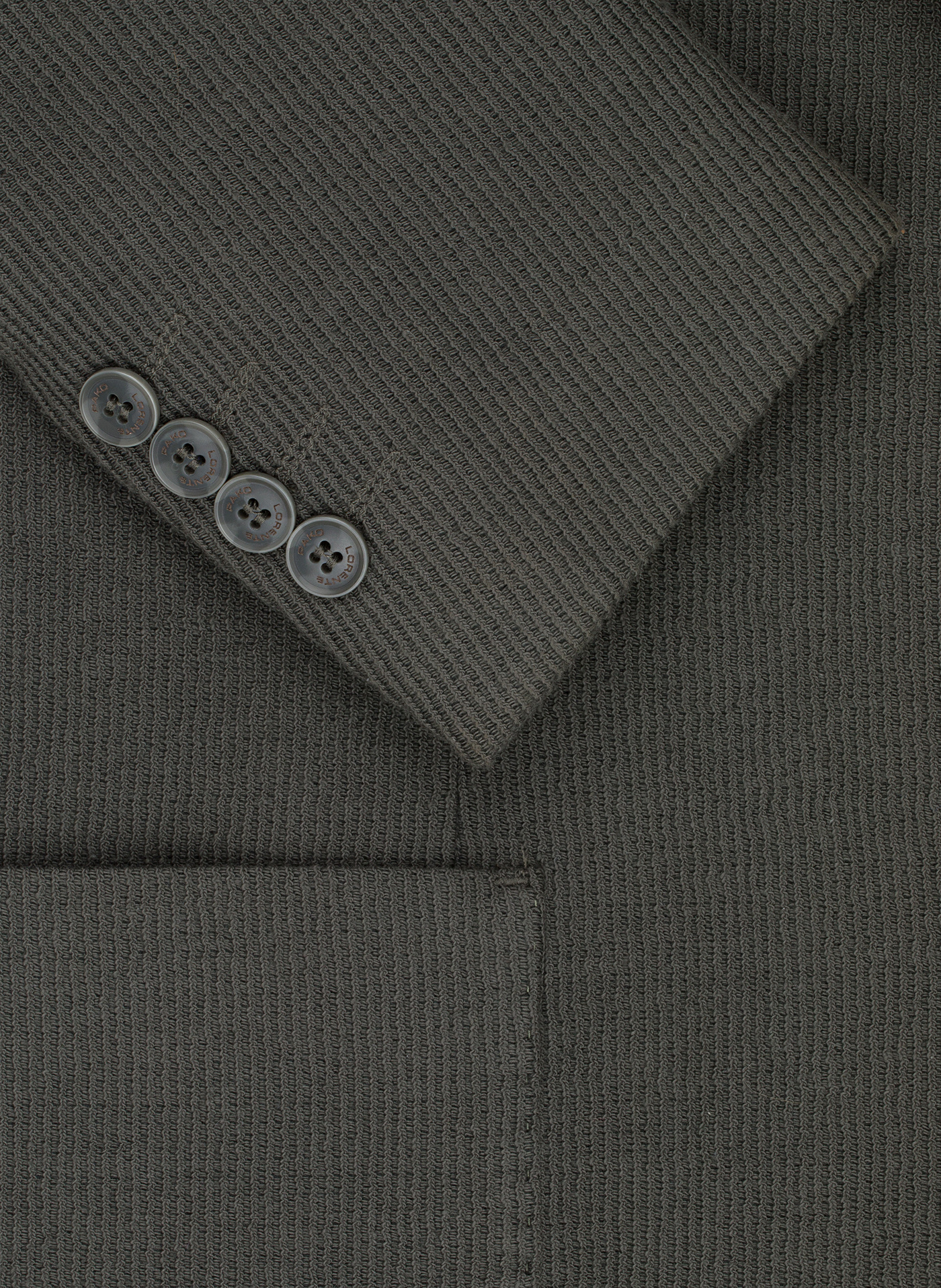 Bawełniana marynarka męska w kolorze zielonym - Pako Lorente