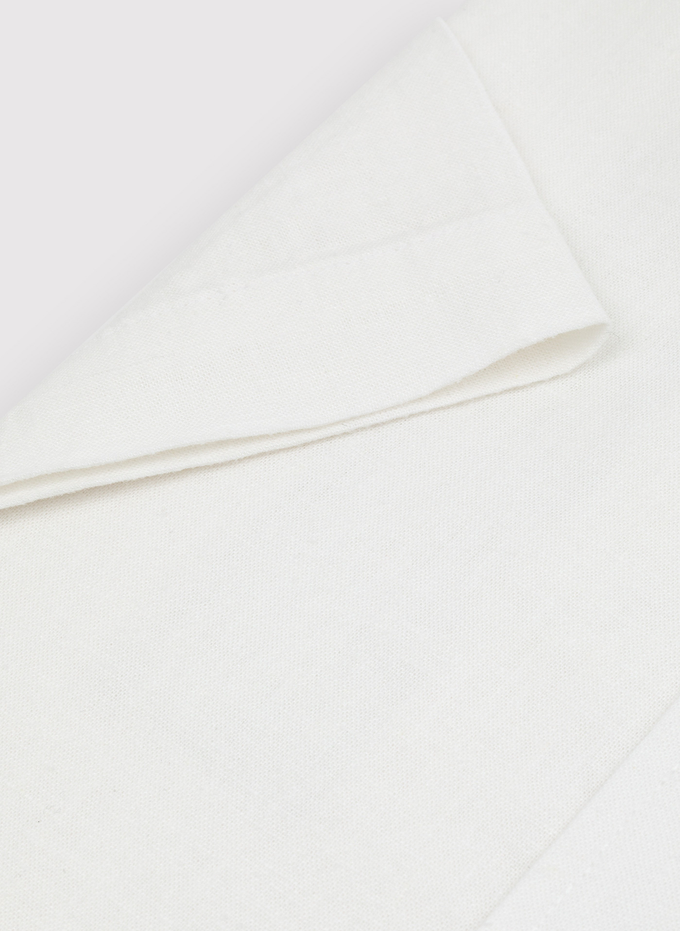 PAKO LORENTE - Lniana biała koszula męska ze stójką - Pako Lorente