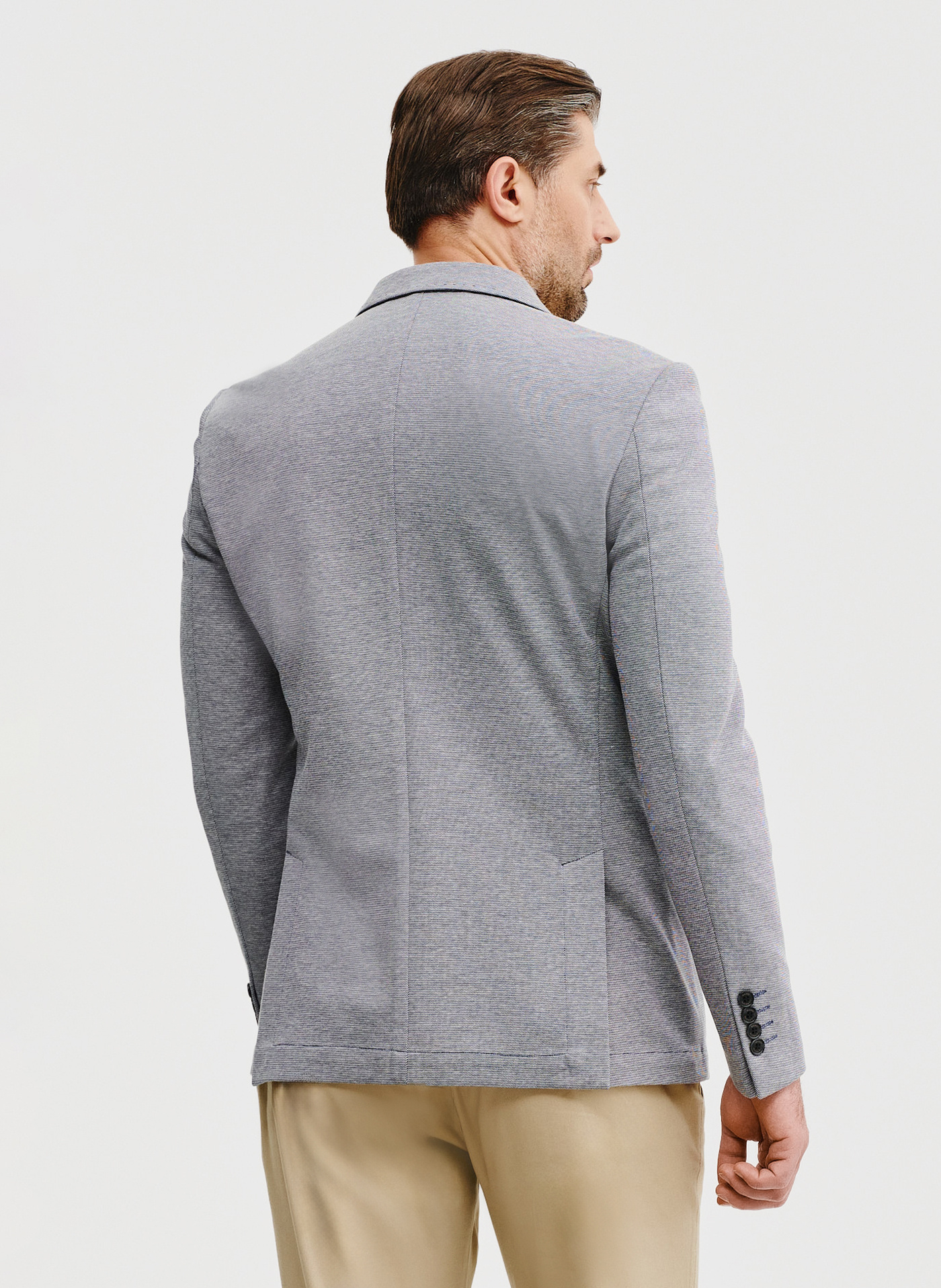 Szara marynarka melanż - Pako Lorente