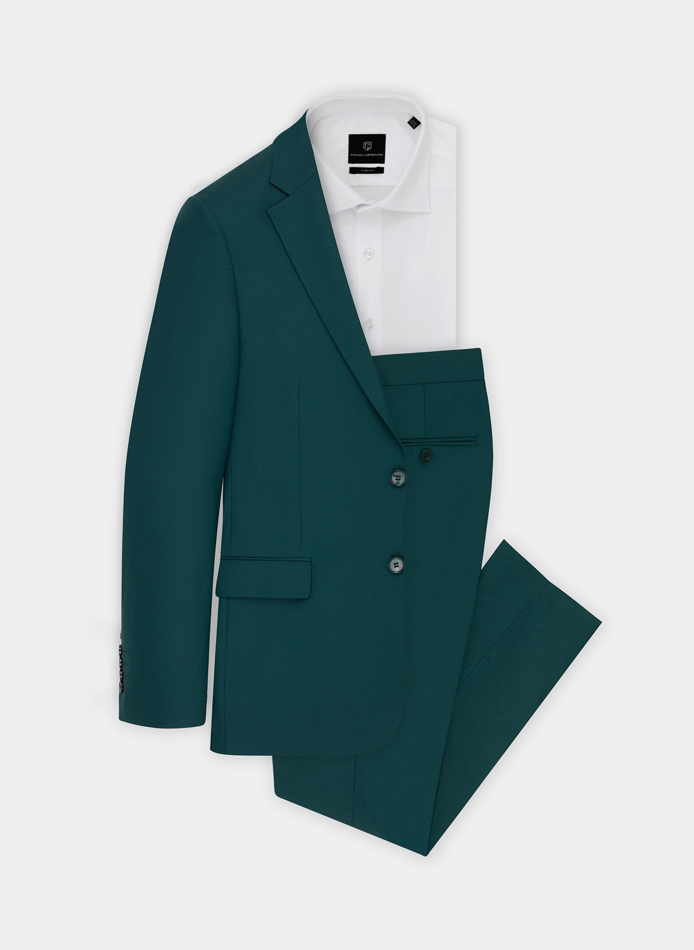 Zielona marynarka garniturowa P22SF-3G-017-Z-S - Pako Lorente