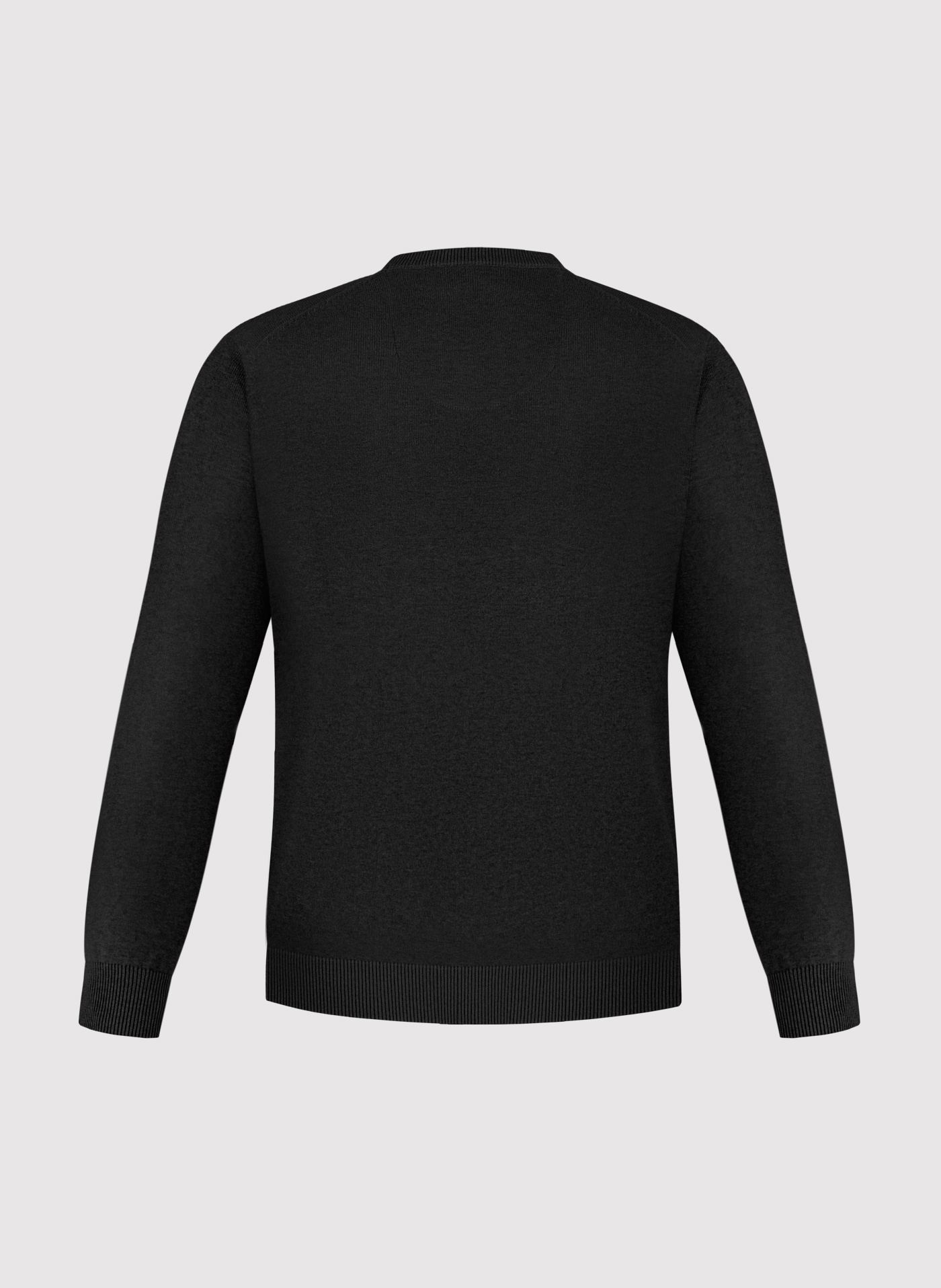 PAKO LORENTE - Czarny sweter męski v-neck - Pako Lorente