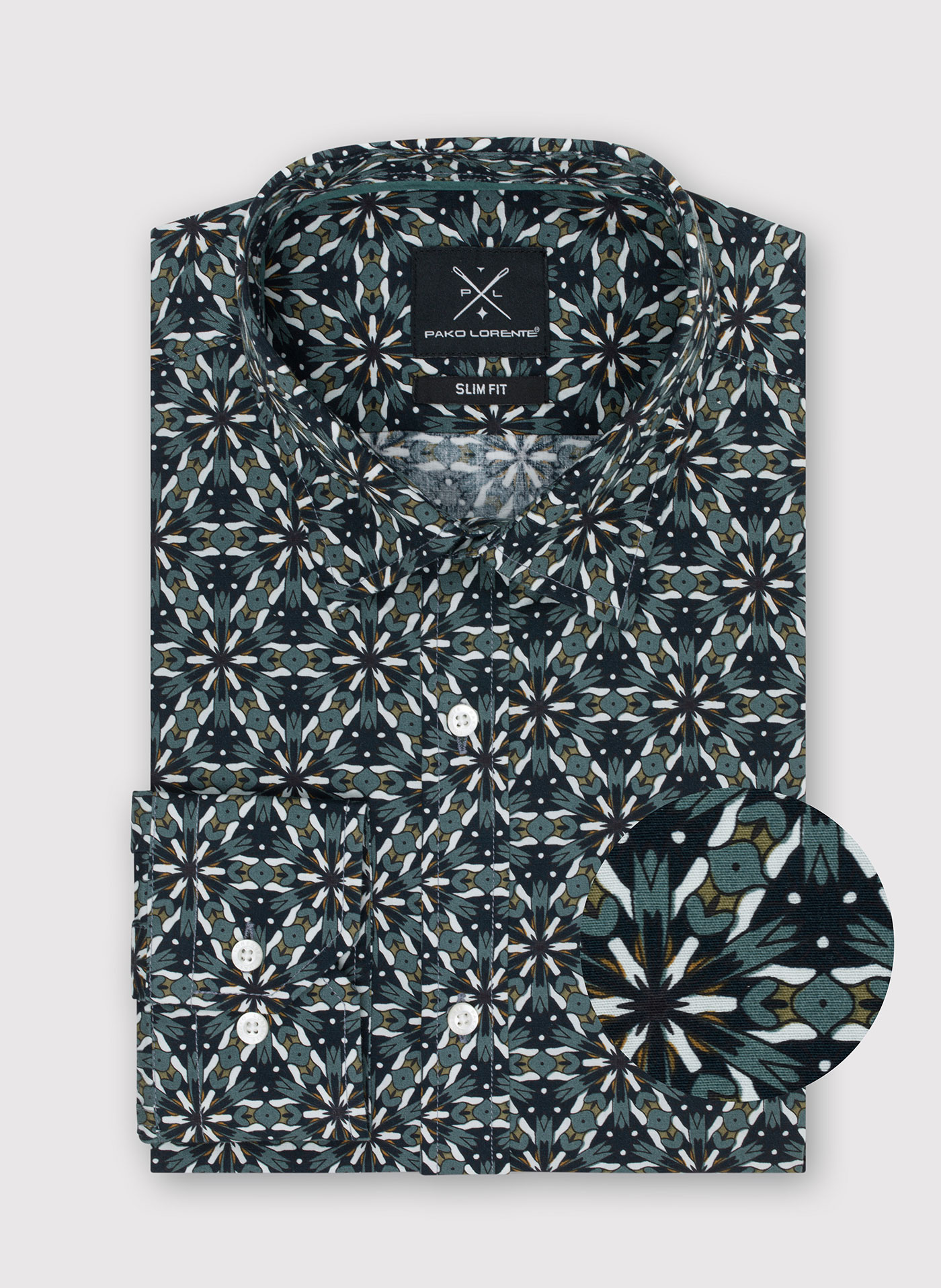 Koszula męska P22WF-1X-017-Z-S - Pako Lorente