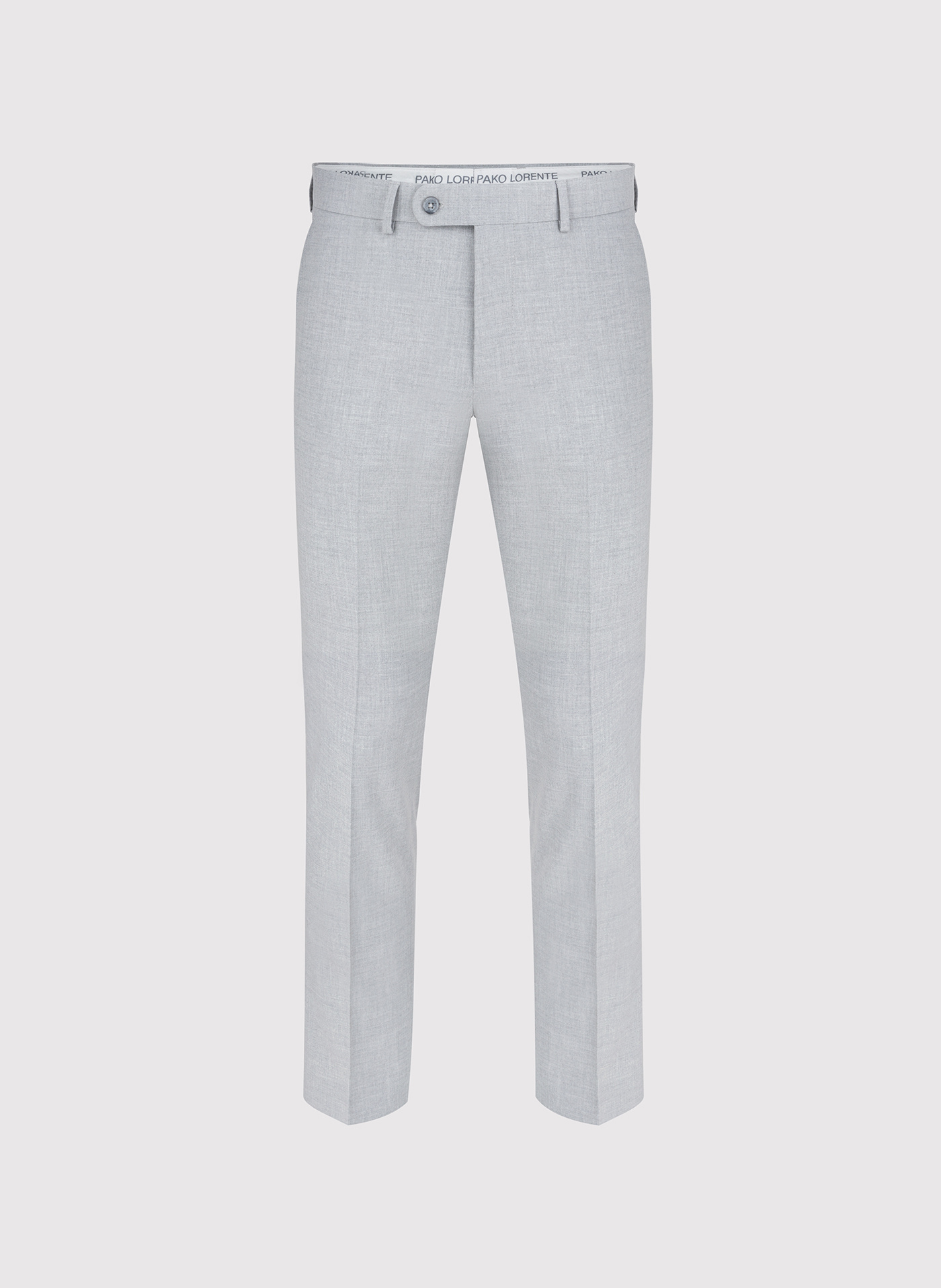 Jasnoszare spodnie ganiturowe - Pako Lorente