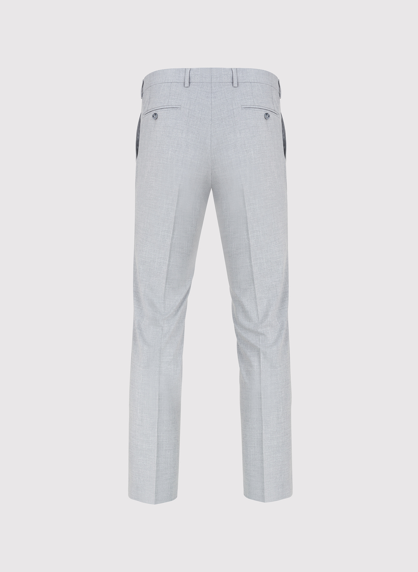 Jasnoszare spodnie ganiturowe - Pako Lorente