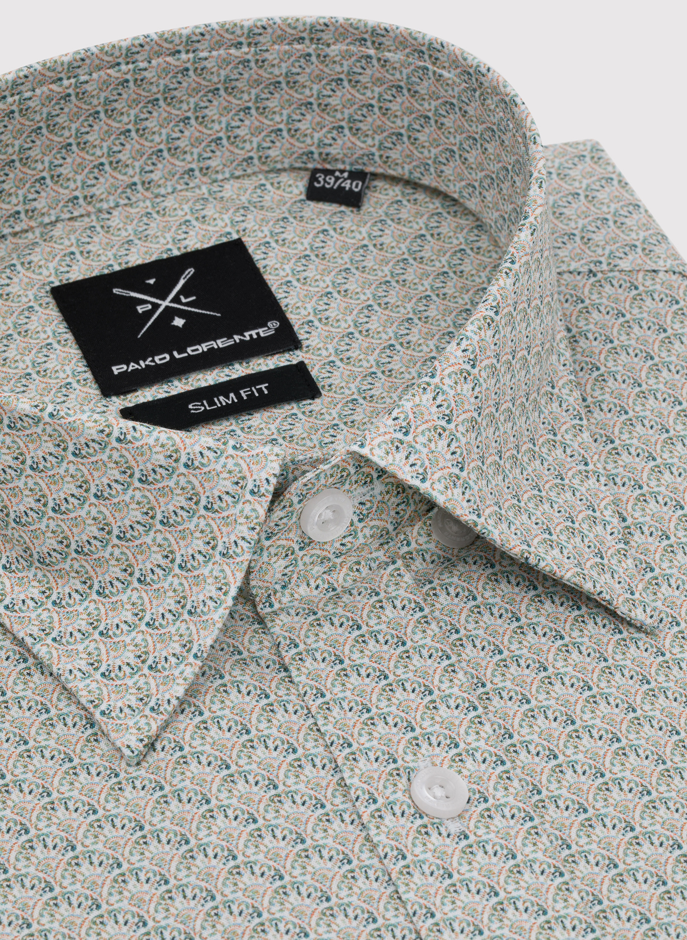 Koszula męska w mikrowzór - Pako Lorente