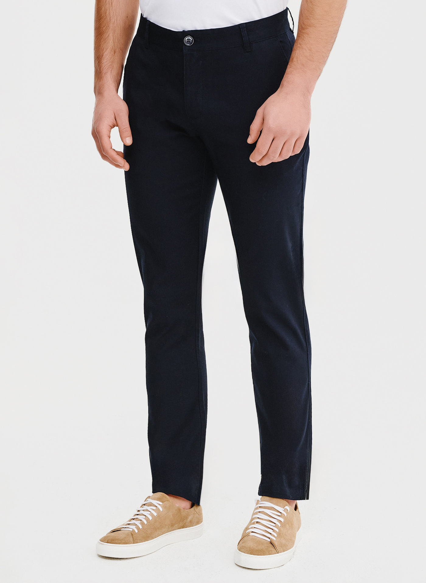 Spodnie męskie w kolorze granatowym - Pako Lorente