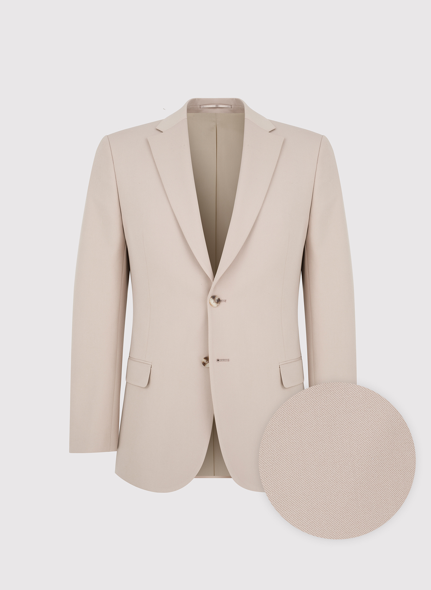 Beżowa marynarka męska - Pako Lorente