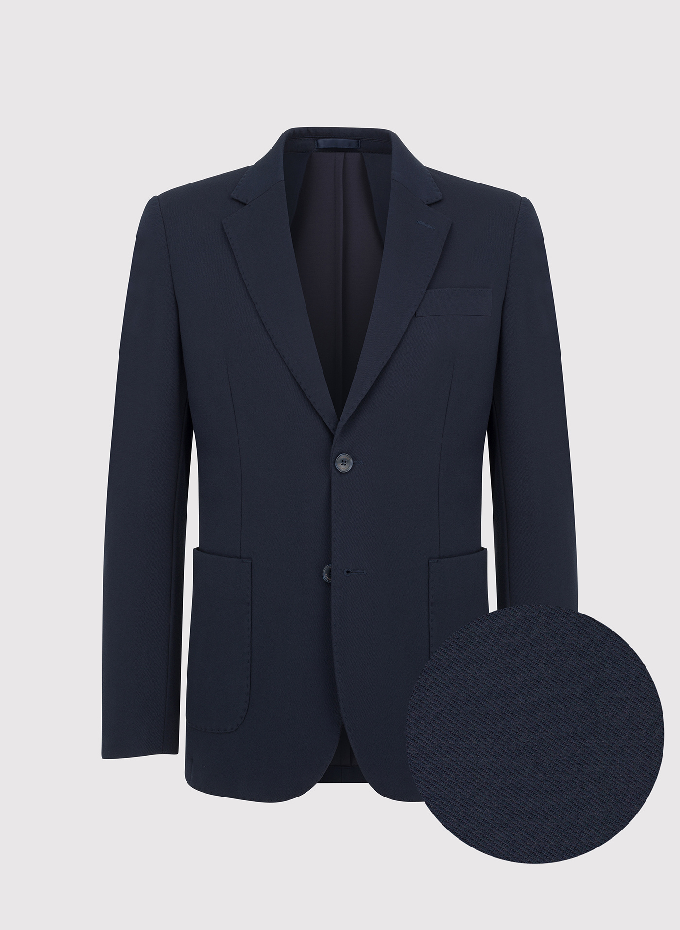 Casualowa marynarka męska w kolorze granatowym - Pako Lorente