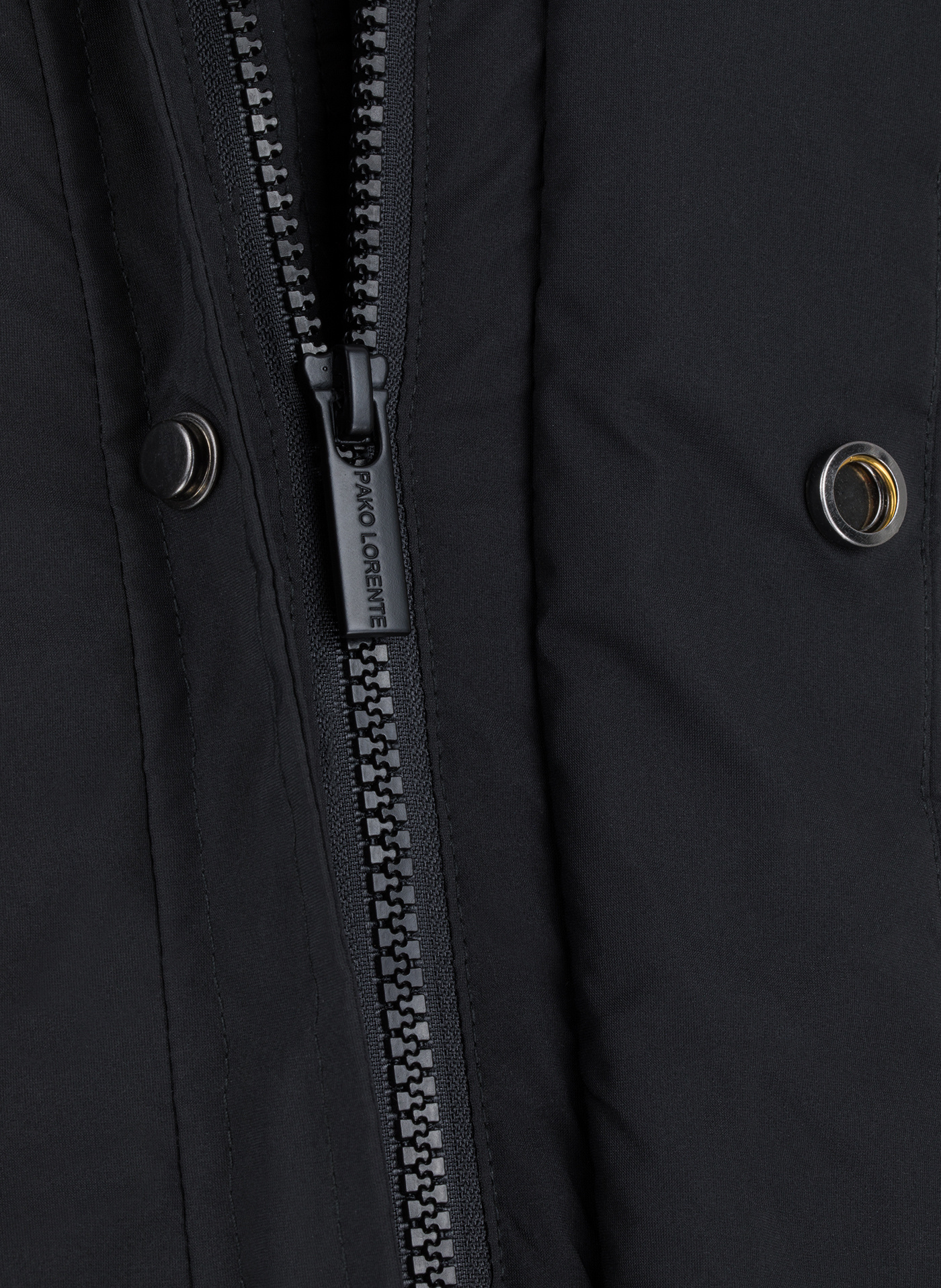 Czarna kurtka męska wypełniona puchem - Pako Lorente