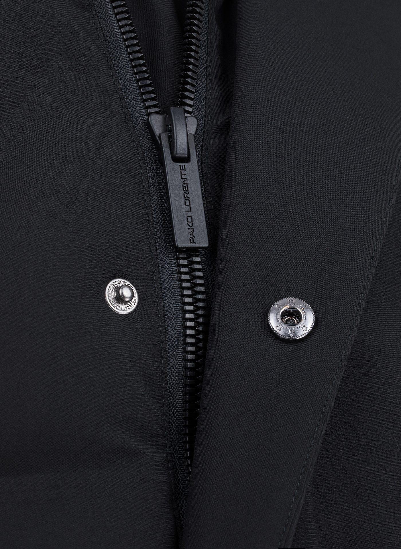 Czarna kurtka męska na zimę - Pako Lorente