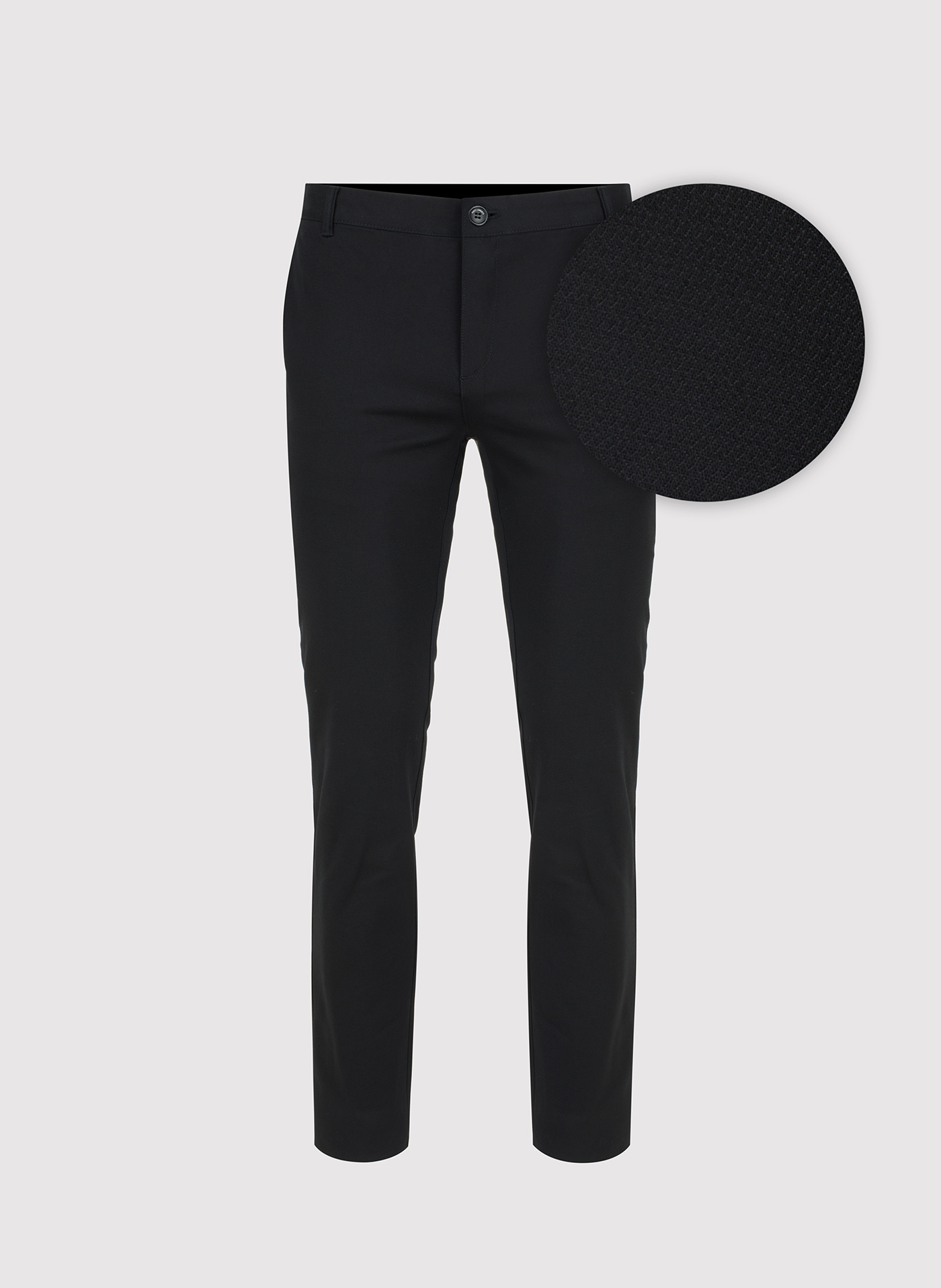 Czarne spodnie męskie - Pako Lorente