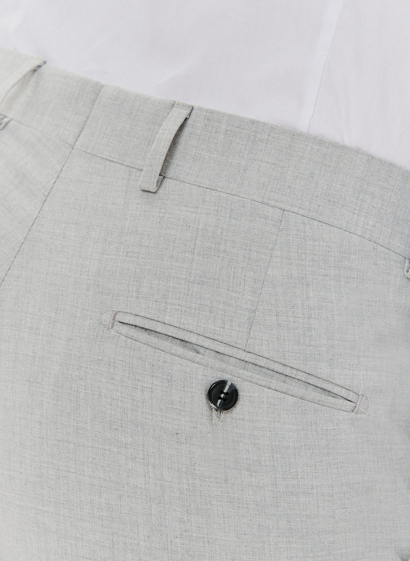 Spodnie garniturowe w kolorze jasnoszarym - Pako Lorente