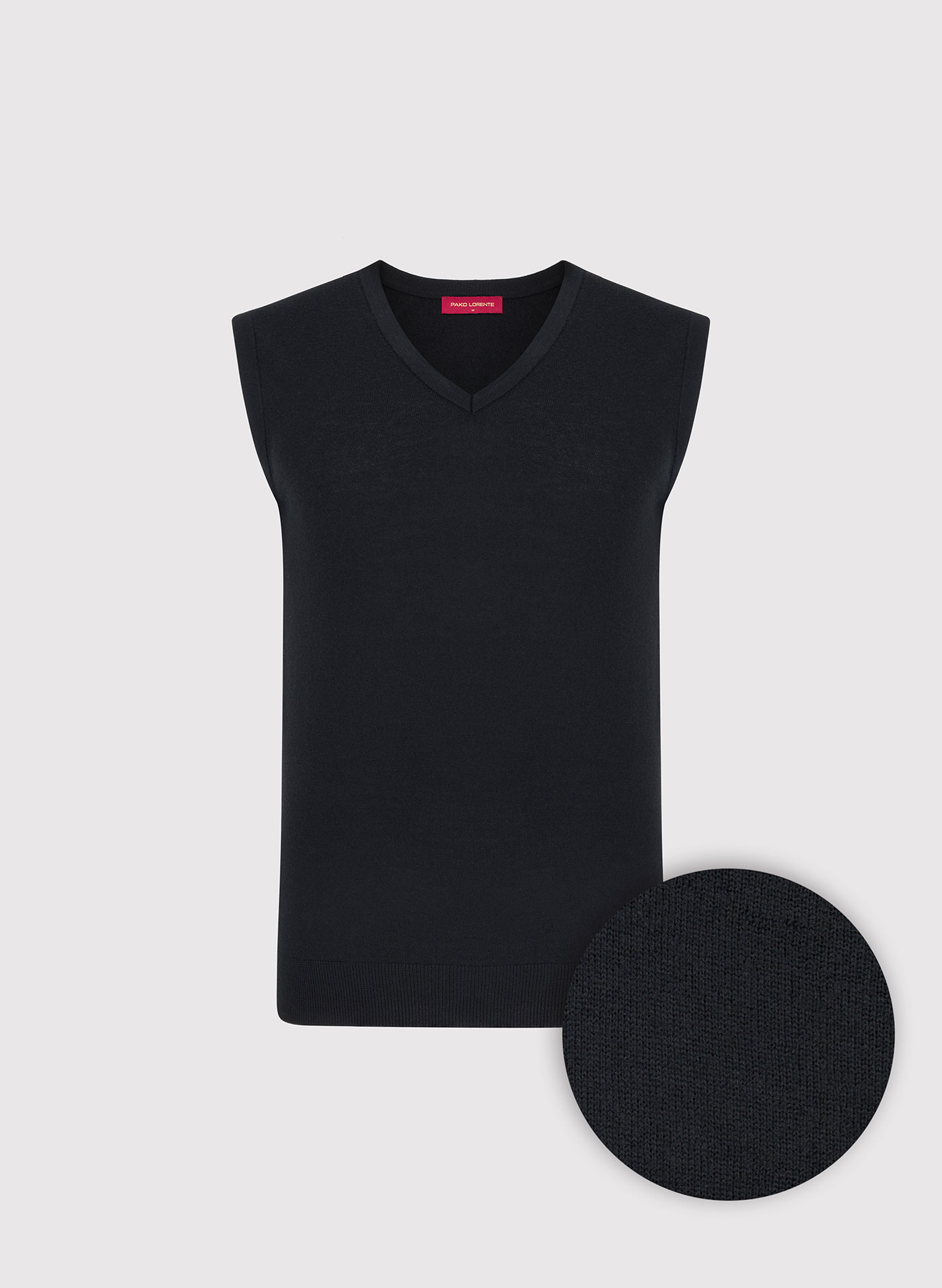 PAKO LORENTE - Bezrękawnik z dekoltem w serek - Pako Lorente