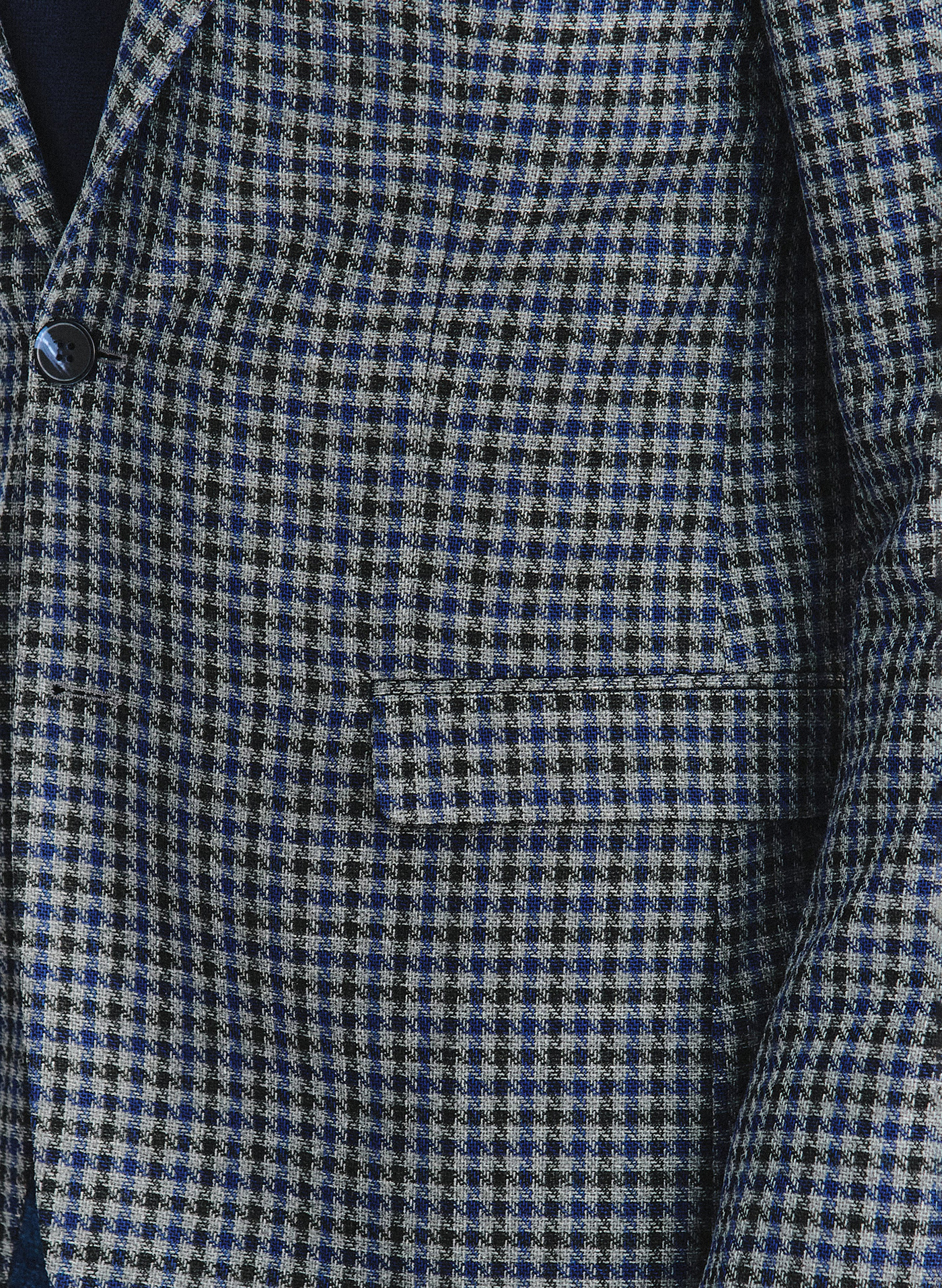 Granatowa marynarka w drobną kratę - Pako Lorente