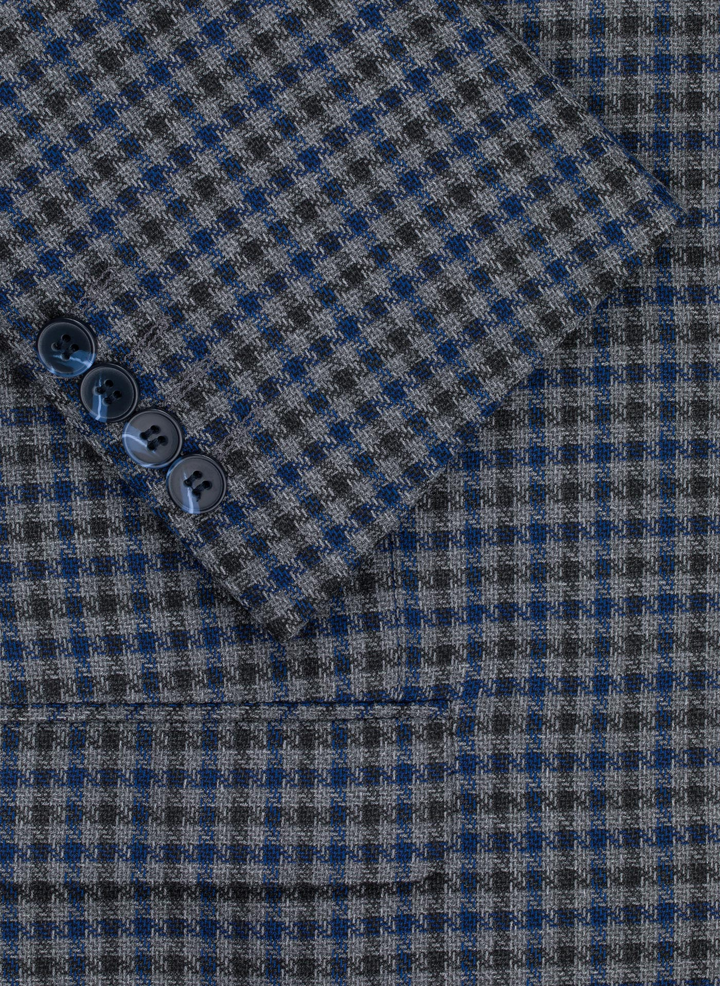 Granatowa marynarka w drobną kratę - Pako Lorente