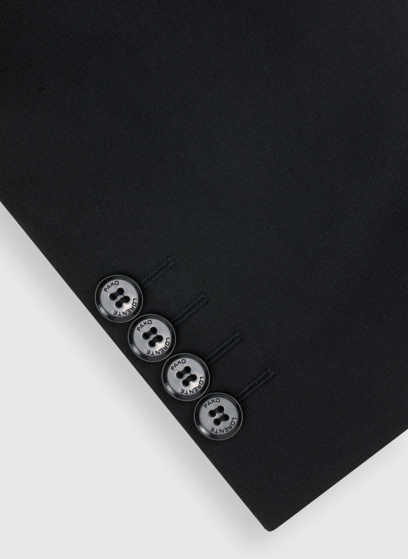 Czarna marynarka garniturowa P000B-3G-001-C-S - Pako Lorente