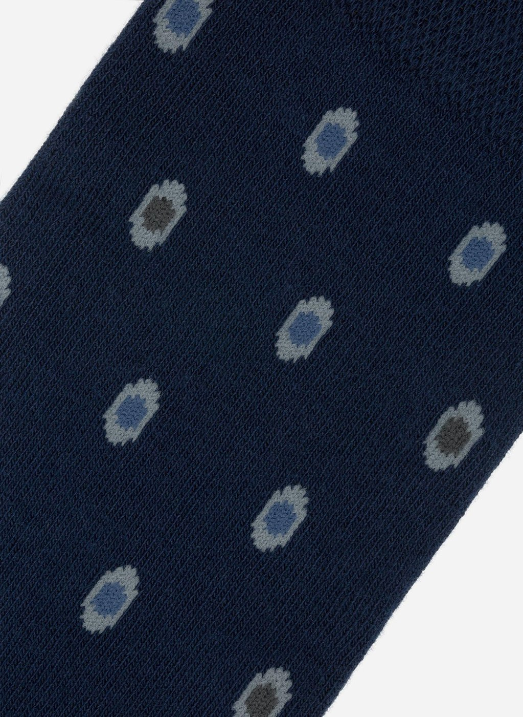 Granatowe skarpetki w kropki P000B-SX-517-N - Pako Lorente