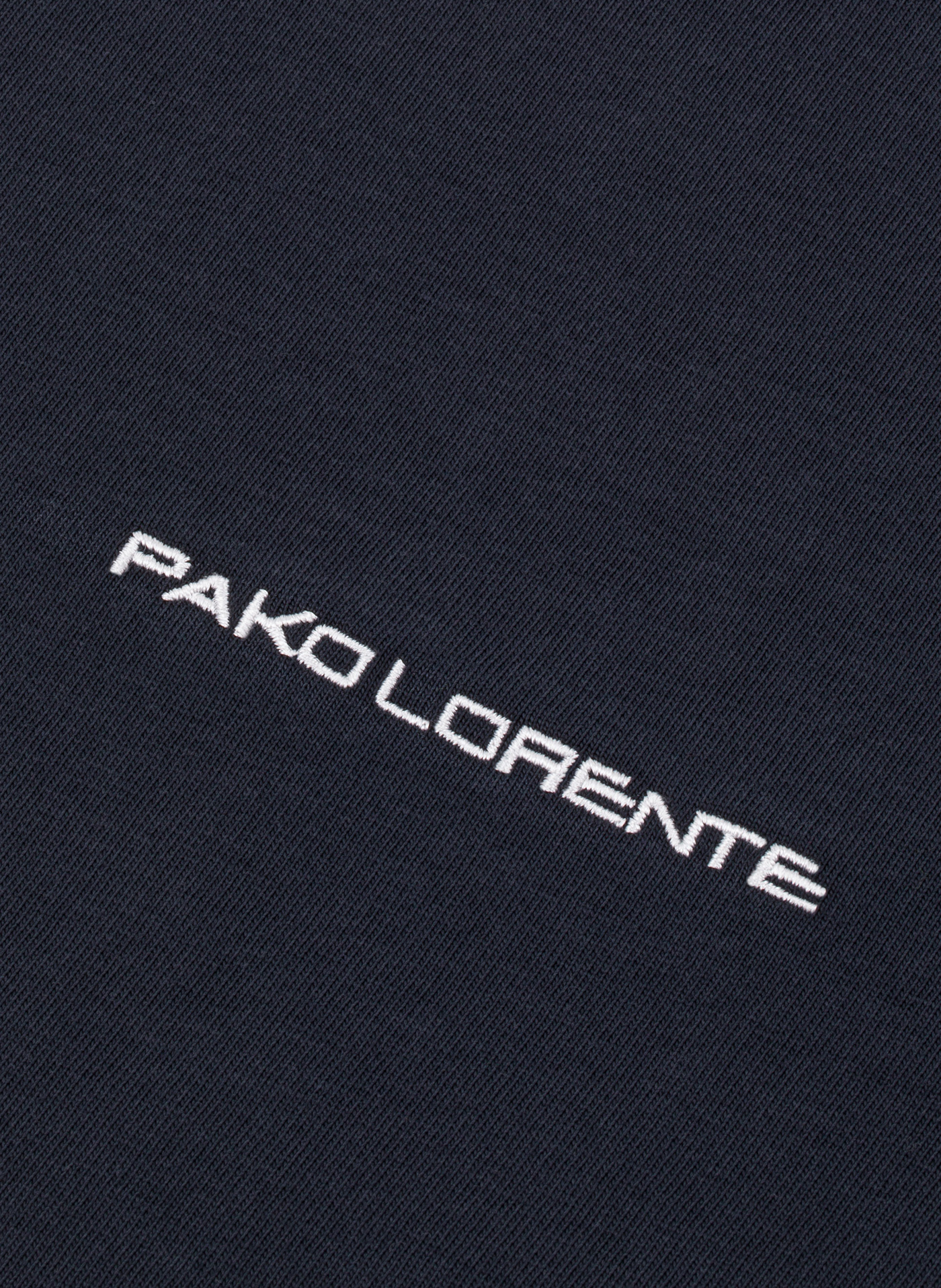 Granatowy t-shirt męski - Pako Lorente