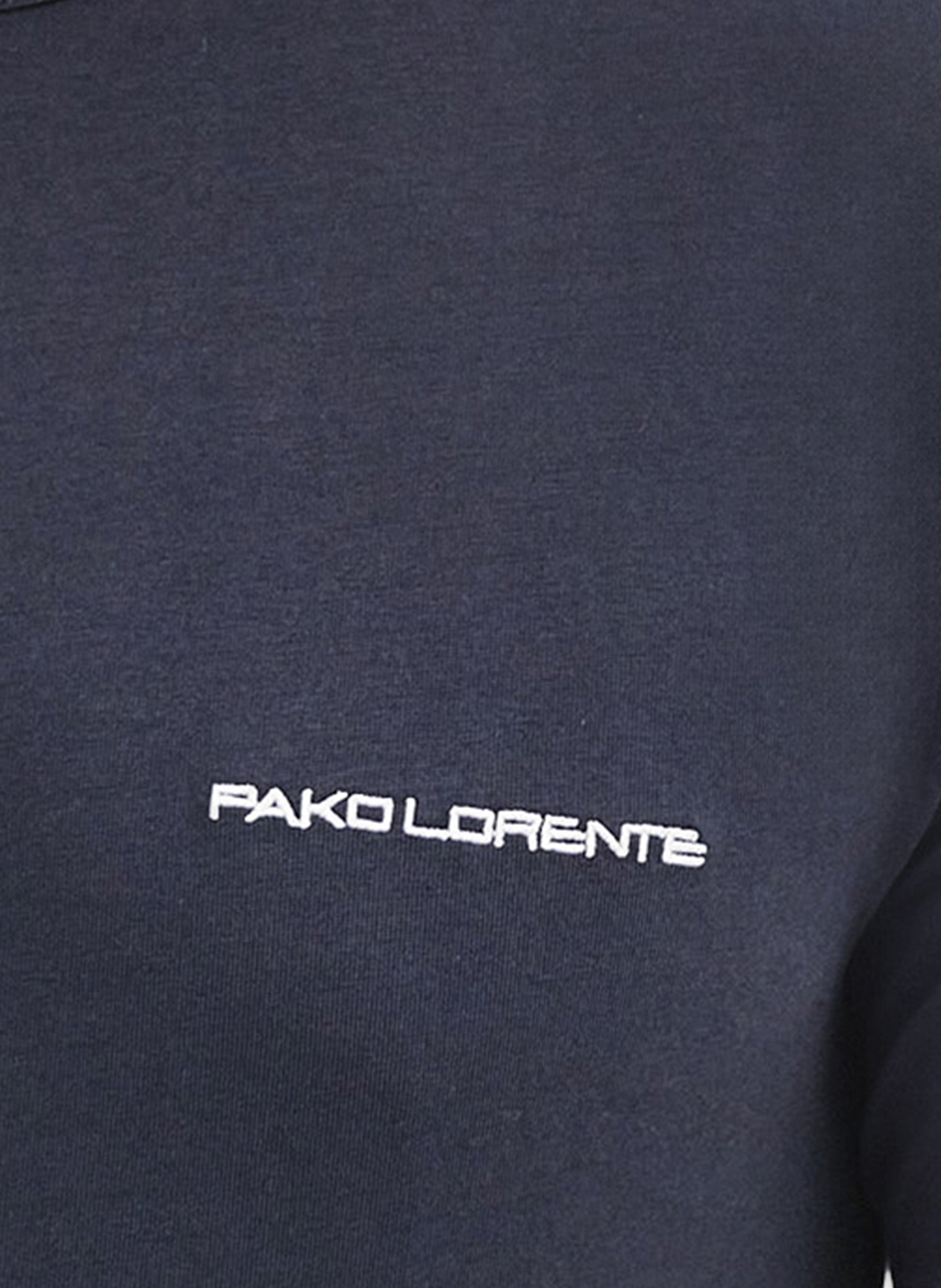 Granatowy t-shirt męski - Pako Lorente