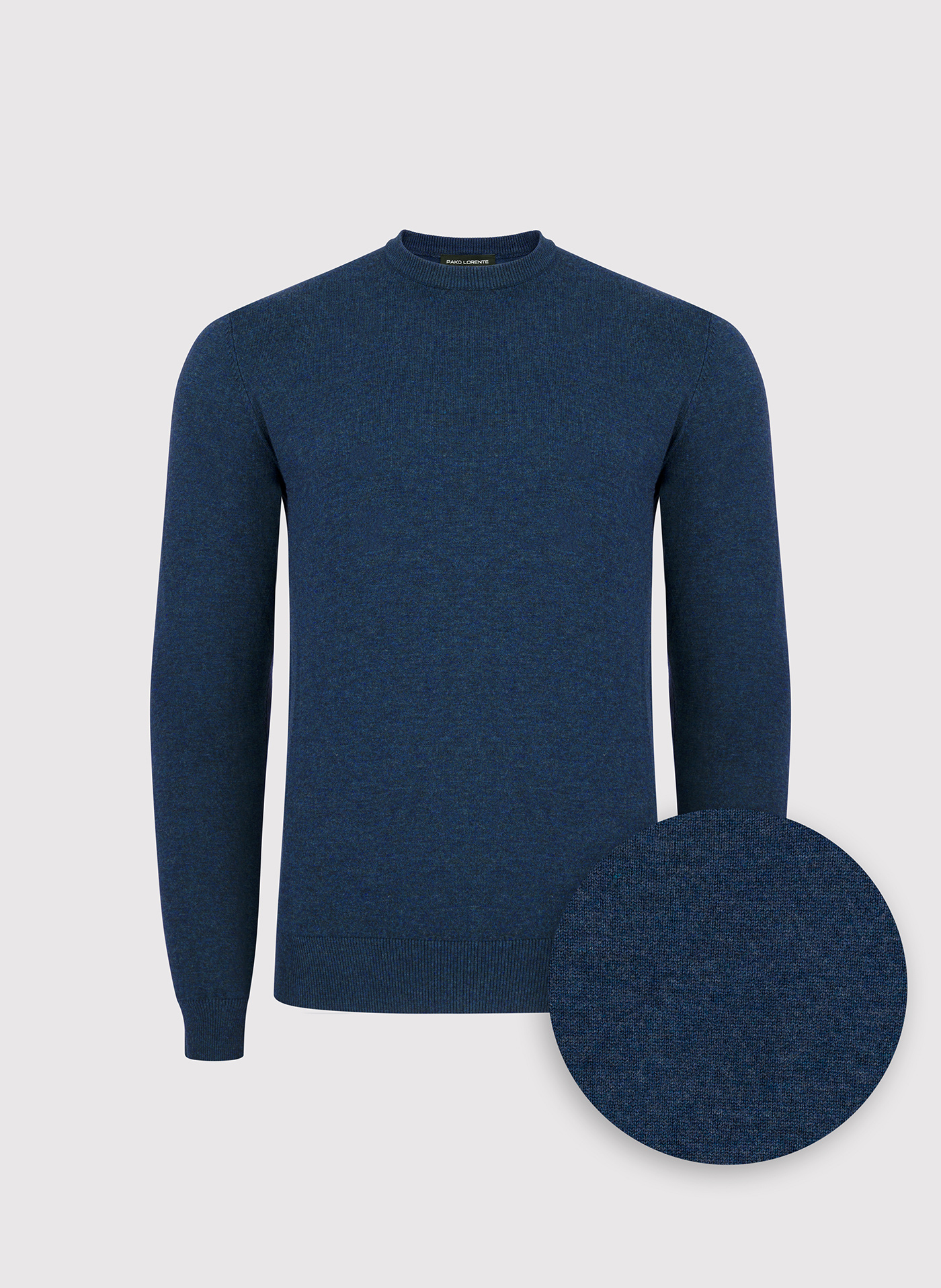 Ciemnoniebieski sweter męski - Pako Lorente