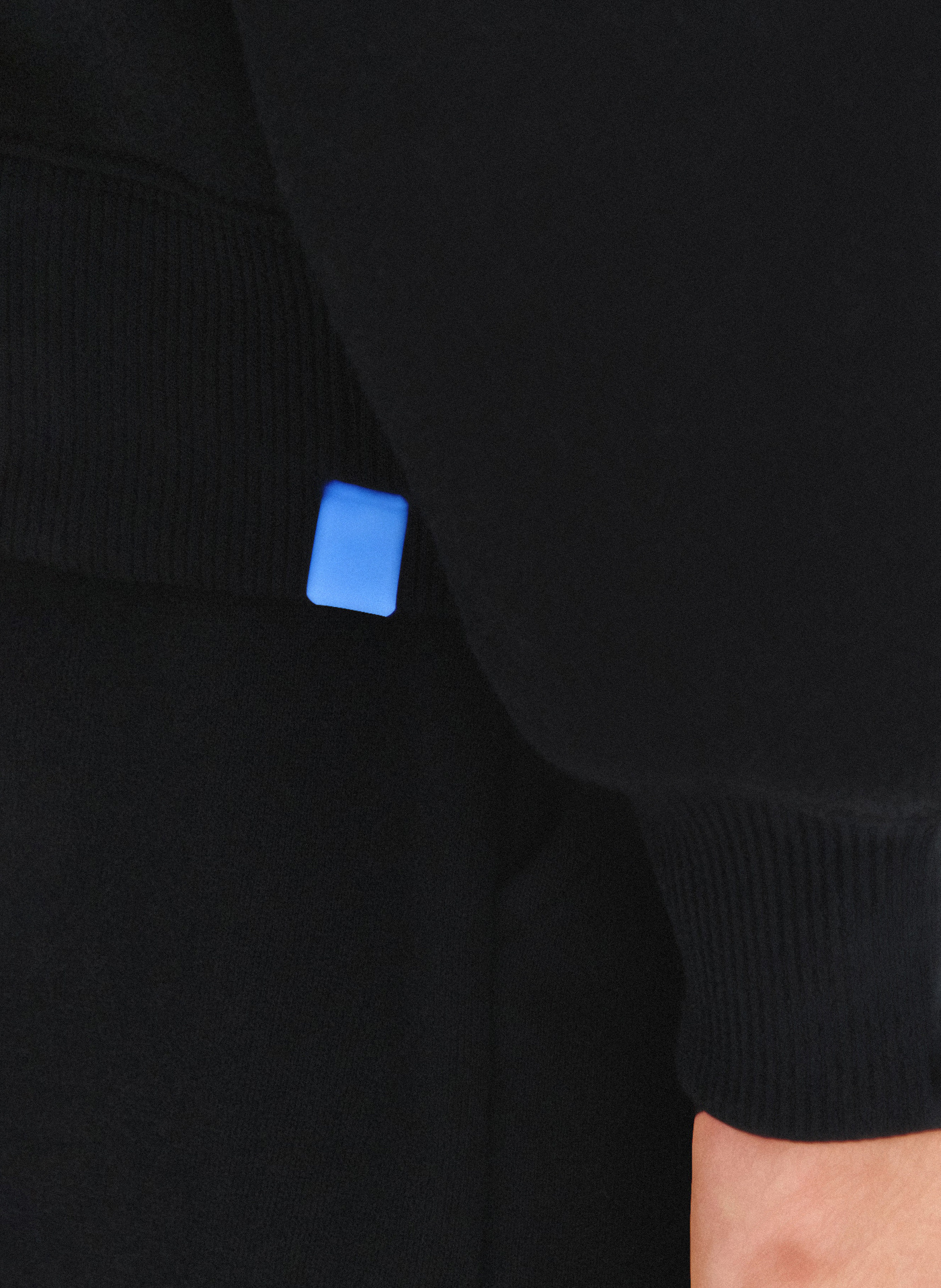 PAKO LORENTE - Czarna bluza dresowa z kapturem - Pako Lorente