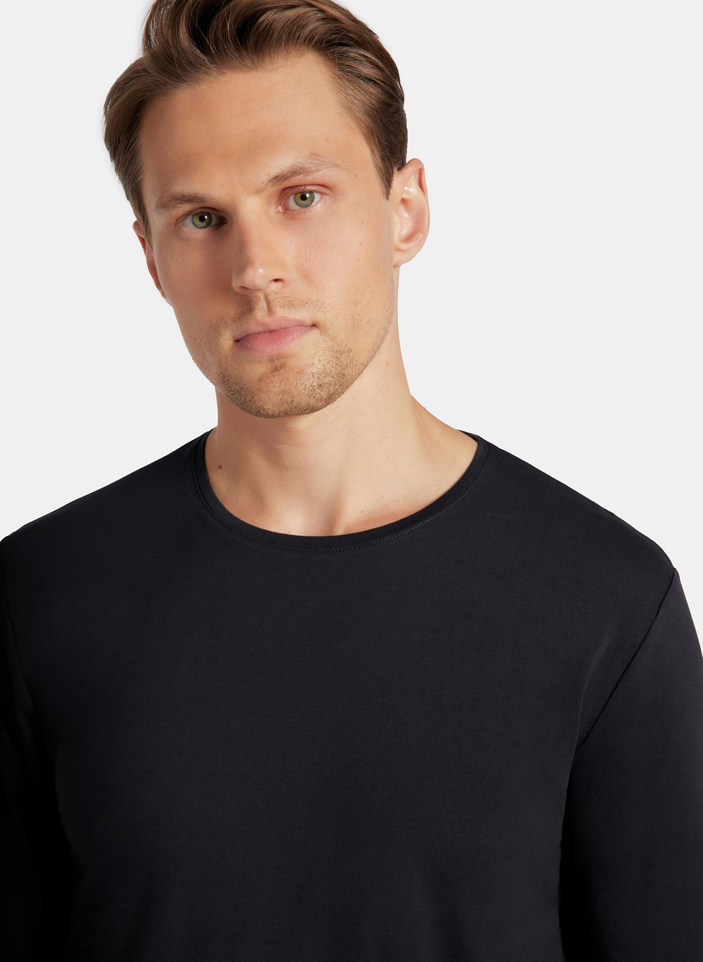 Longsleeve męski w kolorze granatowym - Pako Lorente